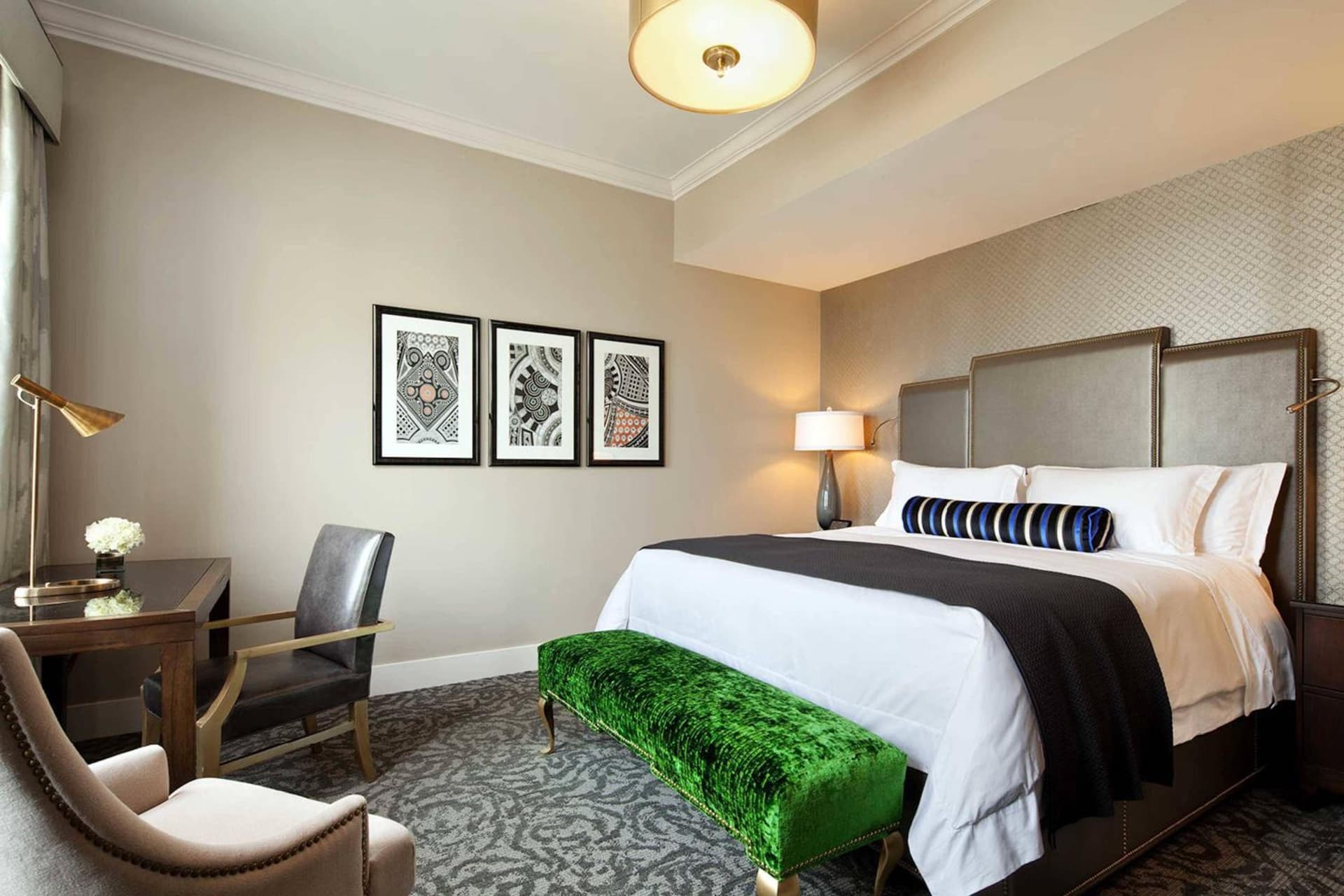 Guest Room, 1 King at The St. Anthony, a Luxury Collection Hotel, San Antonio in San Antonio, TX