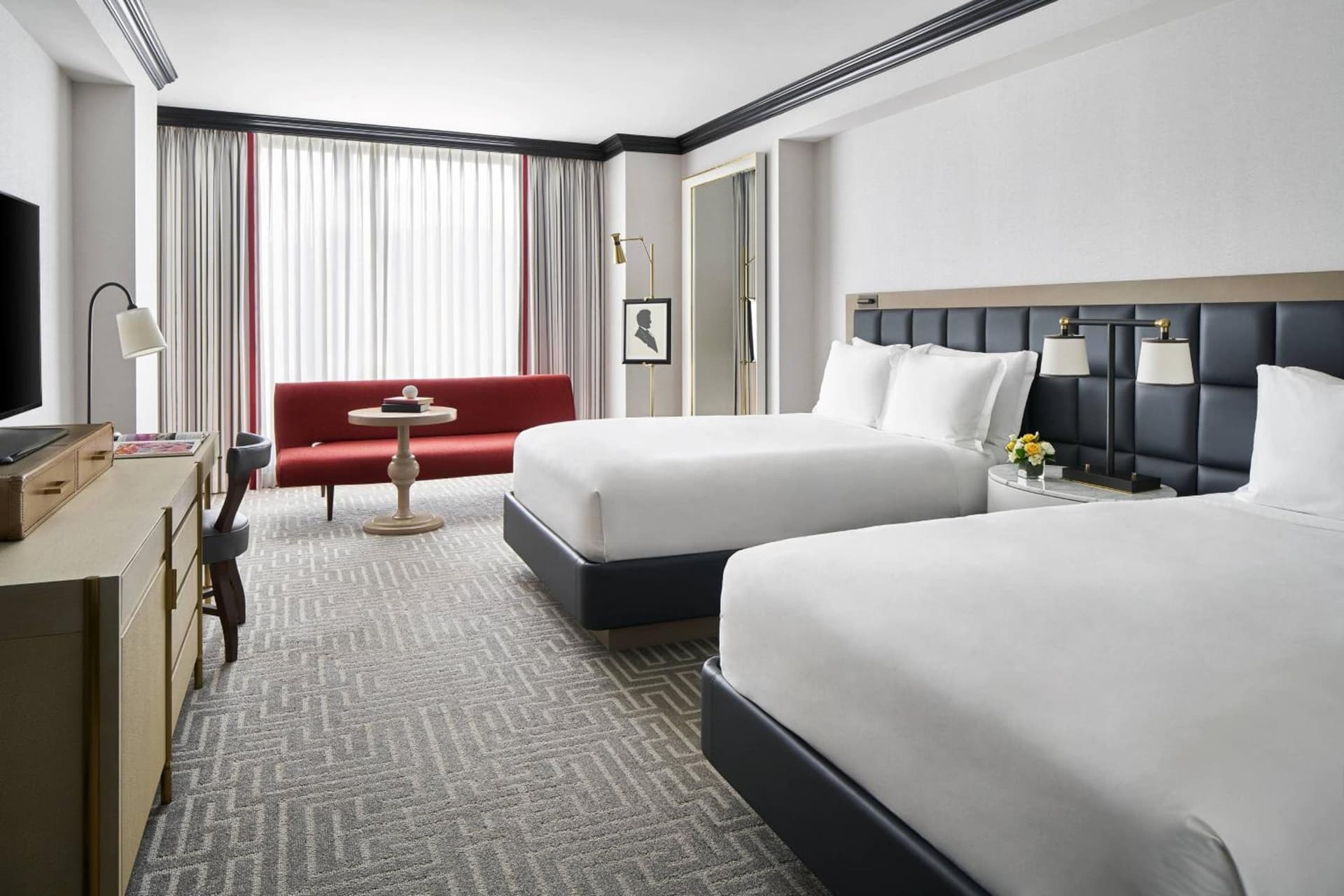 Premier Double Room with Garden View at The Ritz-Carlton, Washington, D.C. in Washington, DC