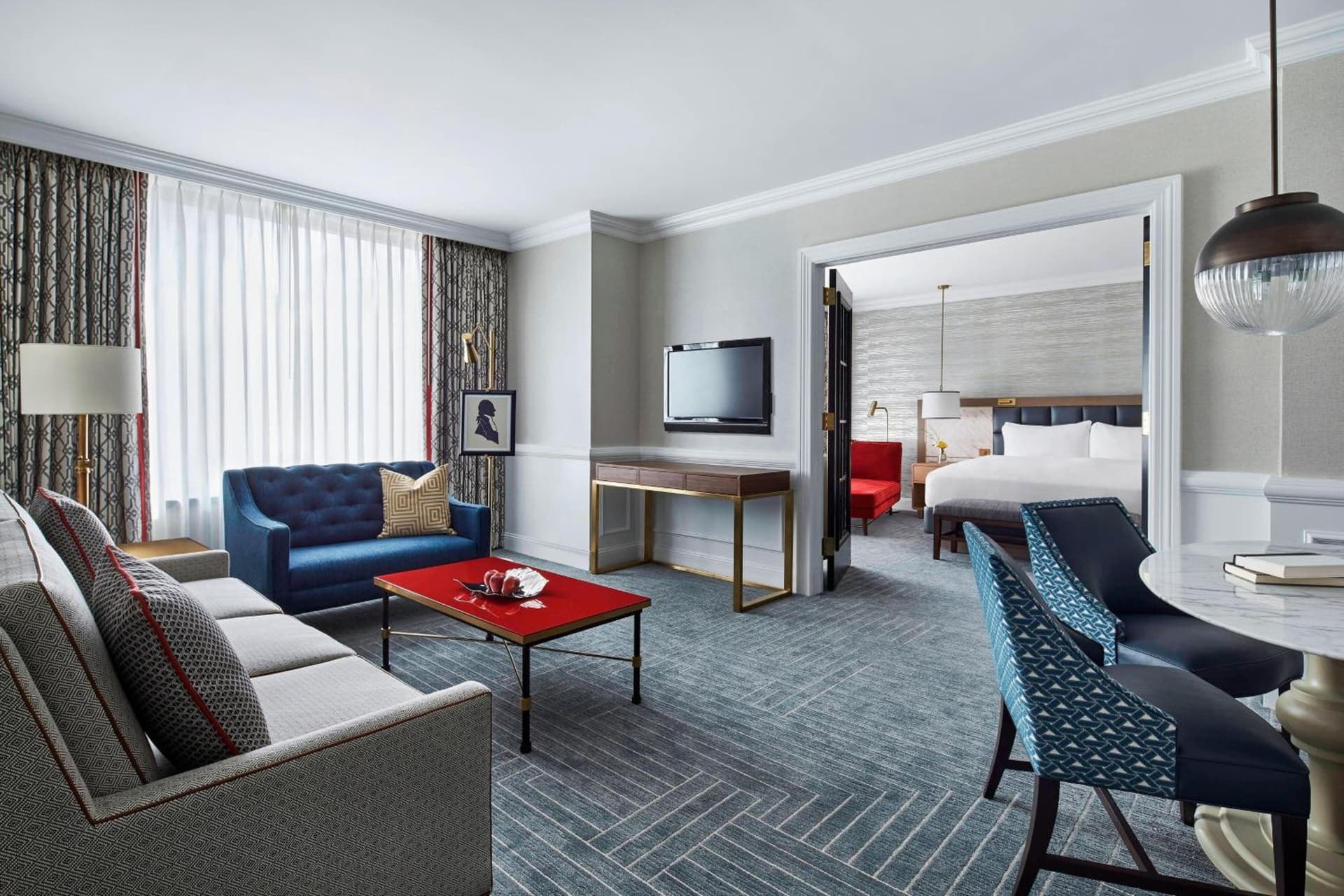 One-Bedroom King Suite with Sofa Bed at The Ritz-Carlton, Washington, D.C. in Washington, DC