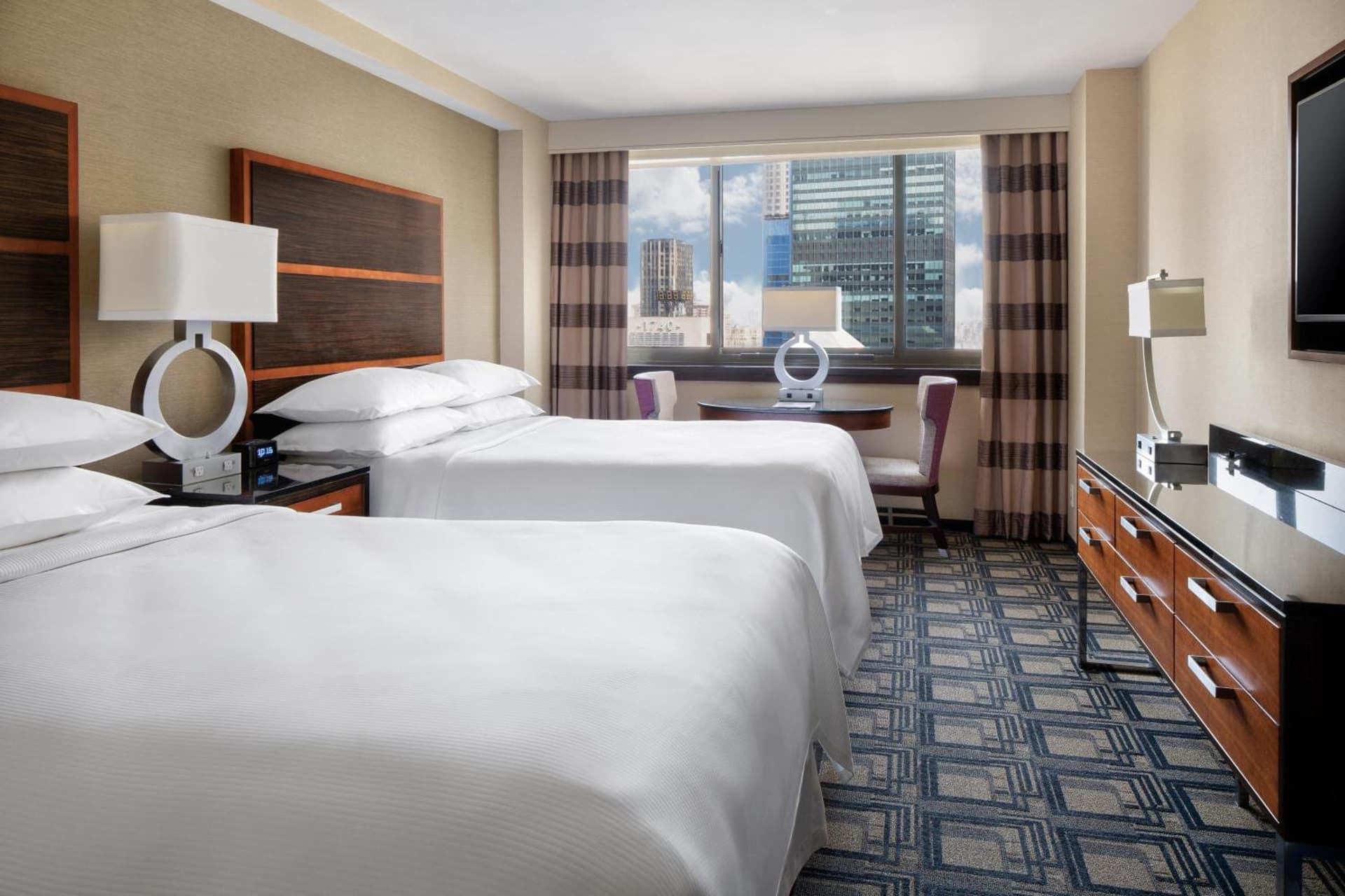 Traditional, Guest room, 2 Double at Sheraton New York Times Square Hotel in New York, NY