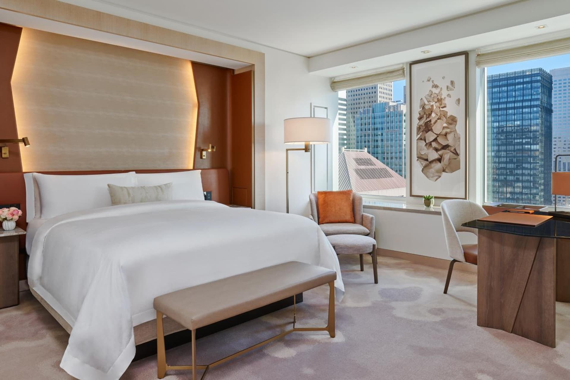 Deluxe Room, Guest room, 1 King at The St. Regis San Francisco in San Francisco, CA