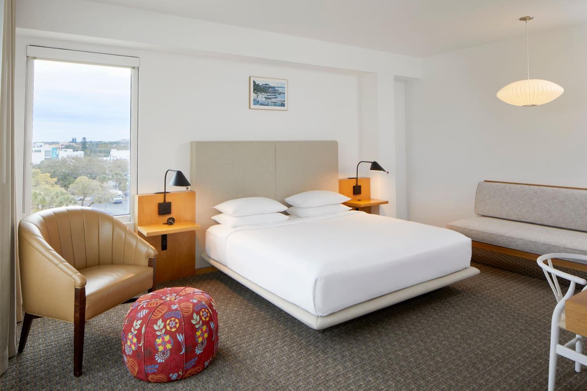 Superior, Guest room, King at The Sarasota Modern, a Tribute Portfolio Hotel in Sarasota, FL