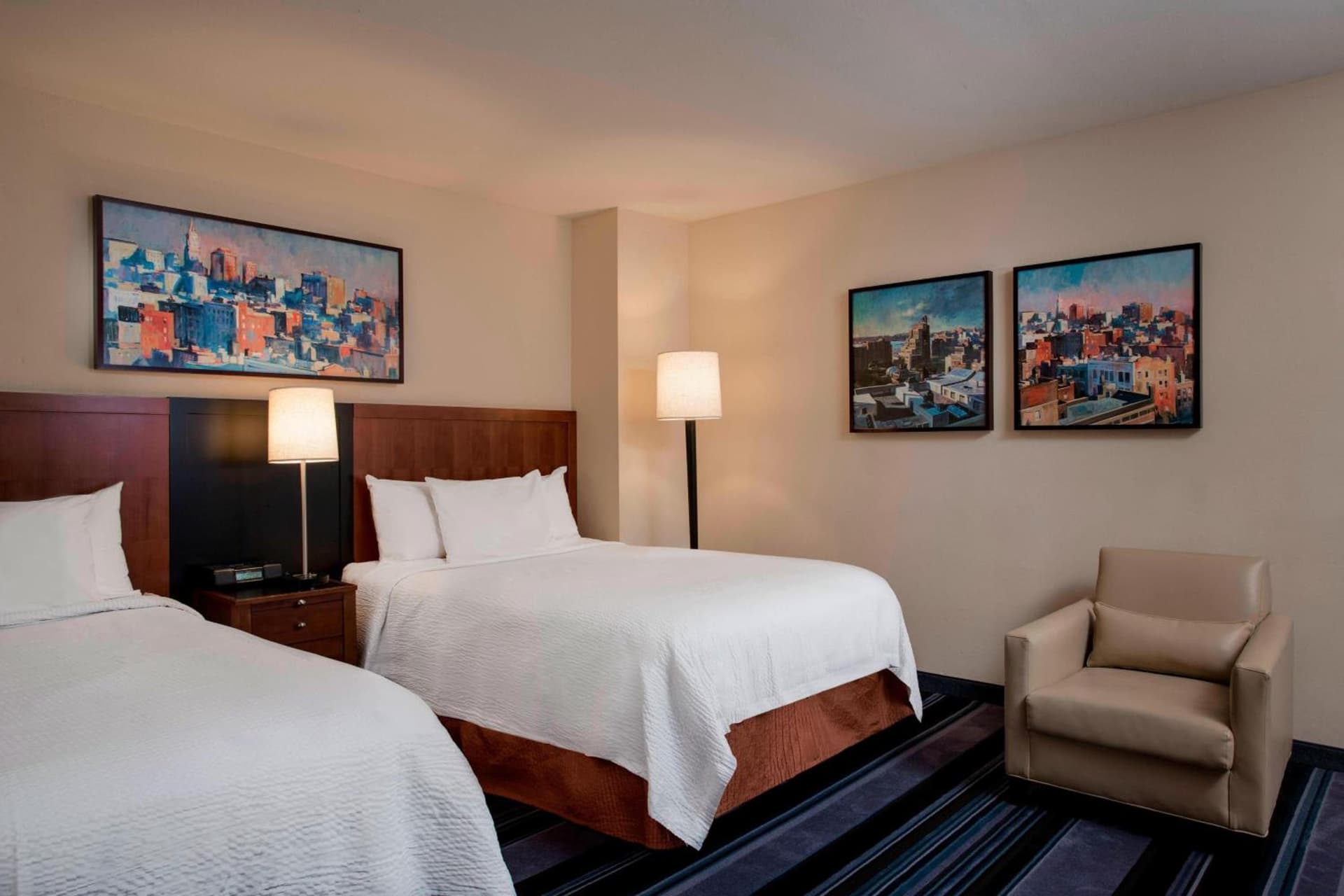 Double Room with Two Double Beds at Residence Inn by Marriott New York Manhattan/Times Square in New York, NY