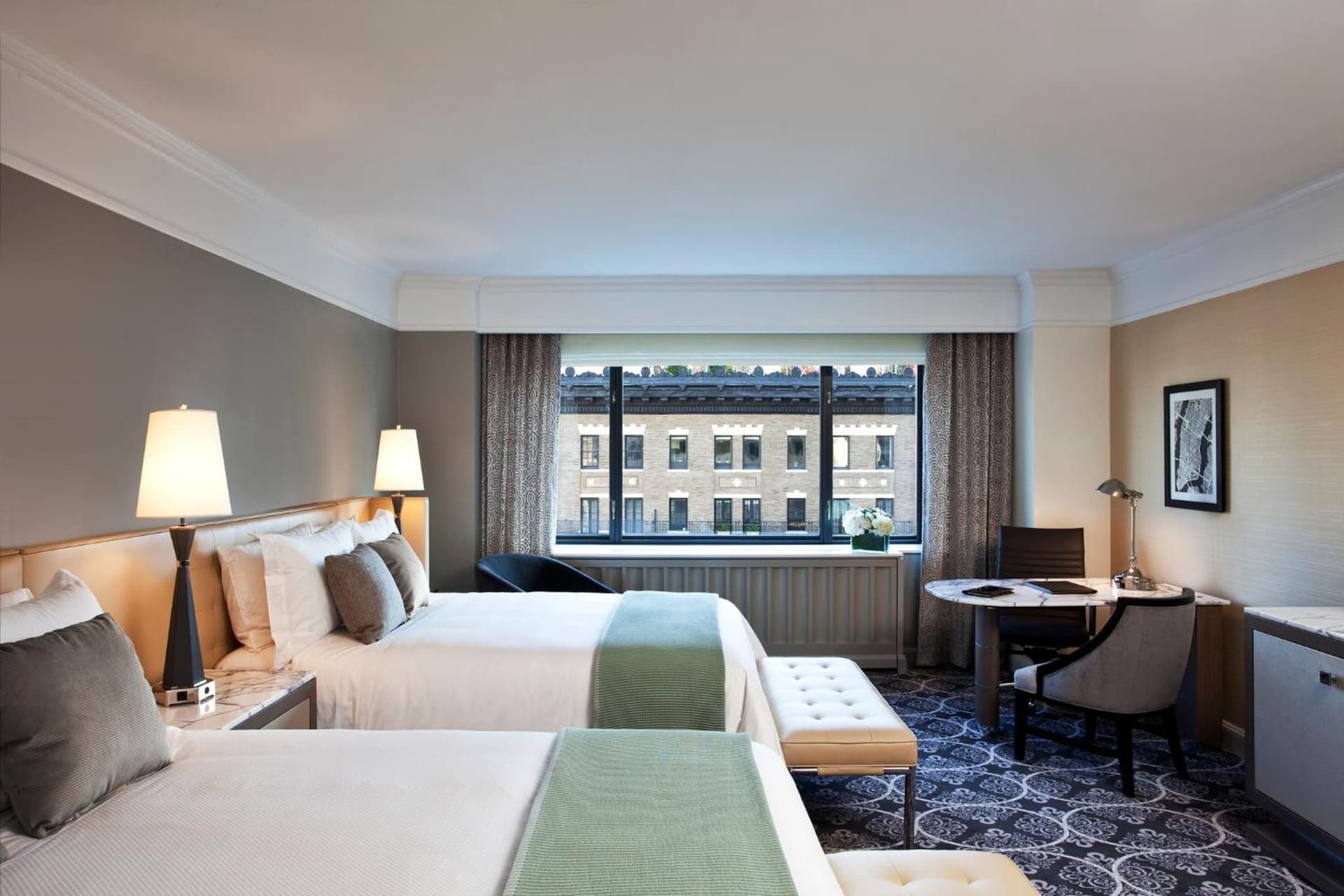 Avenue 2 Double Beds at Loews Regency New York Hotel in New York, NY