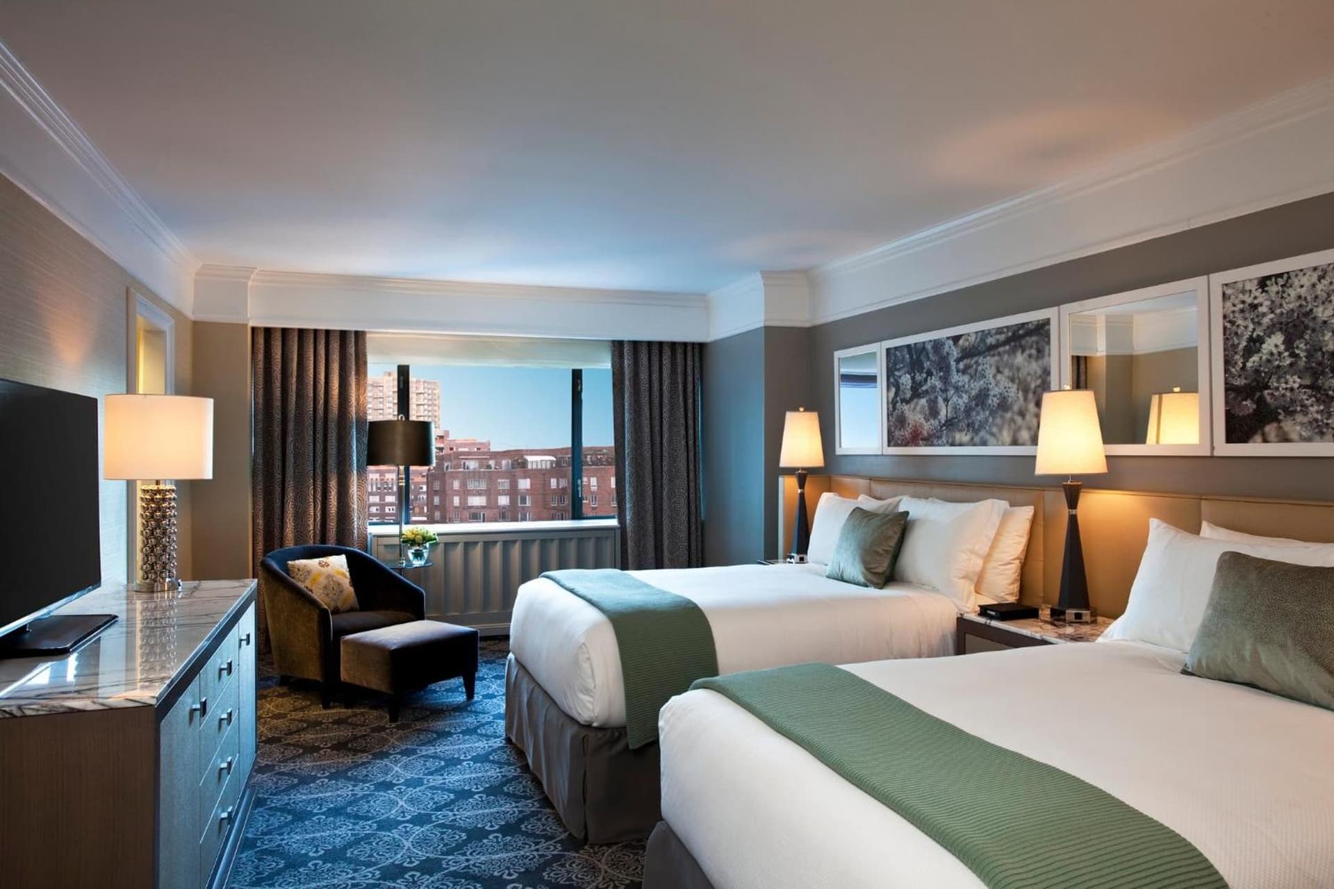 Luxury 2 Double Beds at Loews Regency New York Hotel in New York, NY