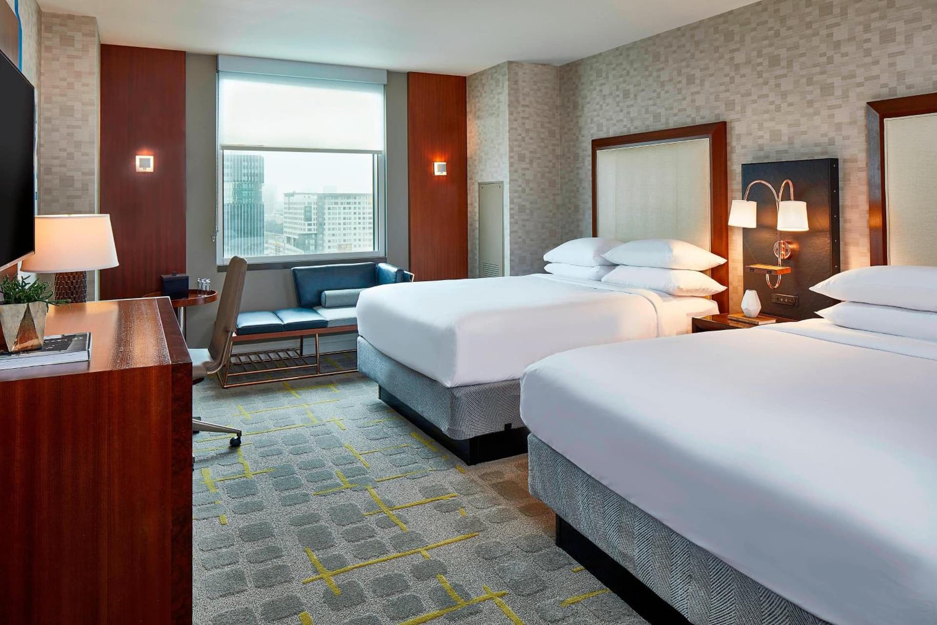 Queen Room with Two Queen Beds at Renaissance Atlanta Midtown Hotel in Atlanta, GA