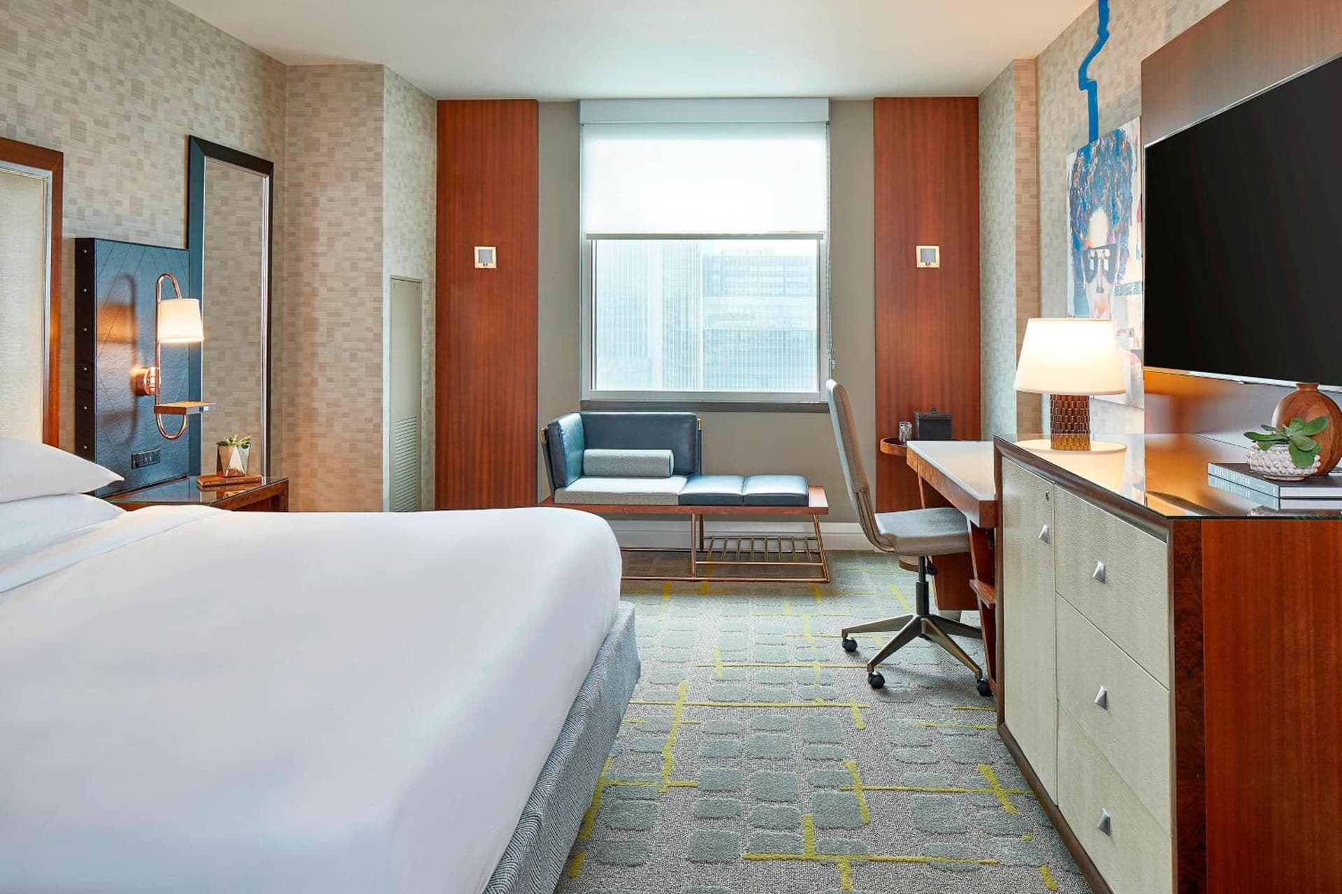 King Room with Roll-in Shower - Mobility Accessible at Renaissance Atlanta Midtown Hotel in Atlanta, GA