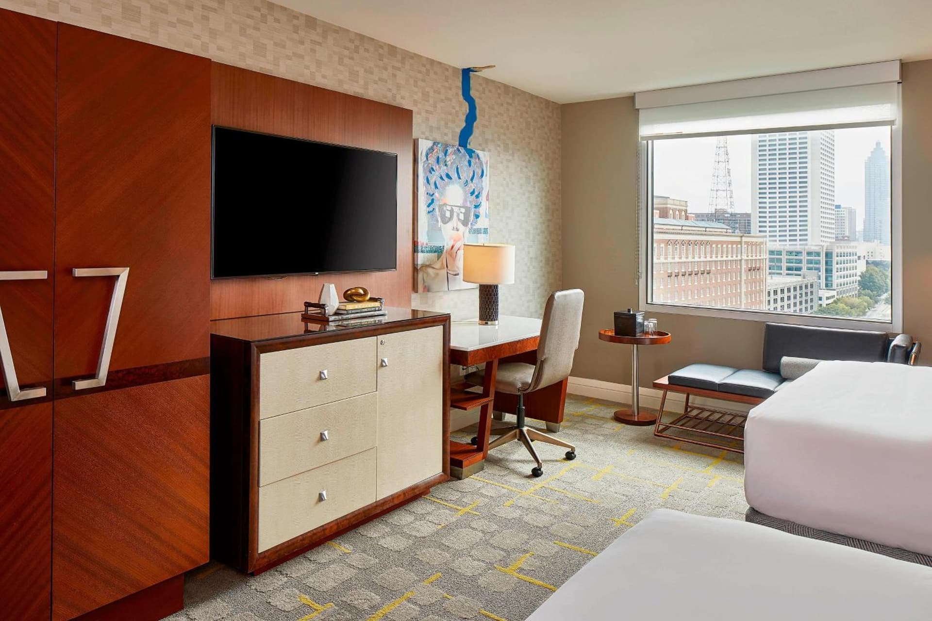 Deluxe Queen Room with Two Queen Beds - Non-Smoking at Renaissance Atlanta Midtown Hotel in Atlanta, GA