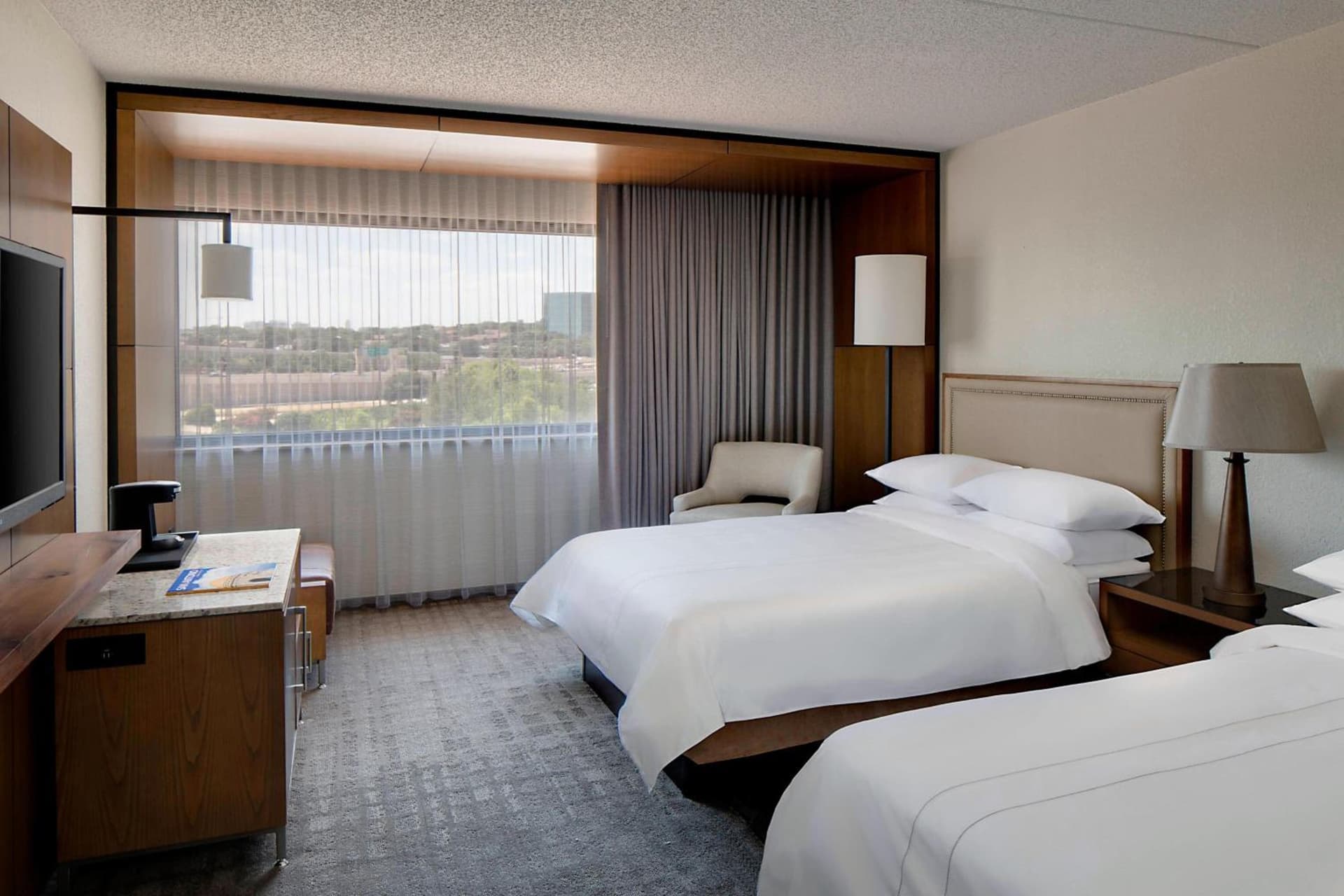 Double Room with Two Double Beds - Hearing Accessible  at San Antonio Marriott Northwest Medical Center in San Antonio, TX