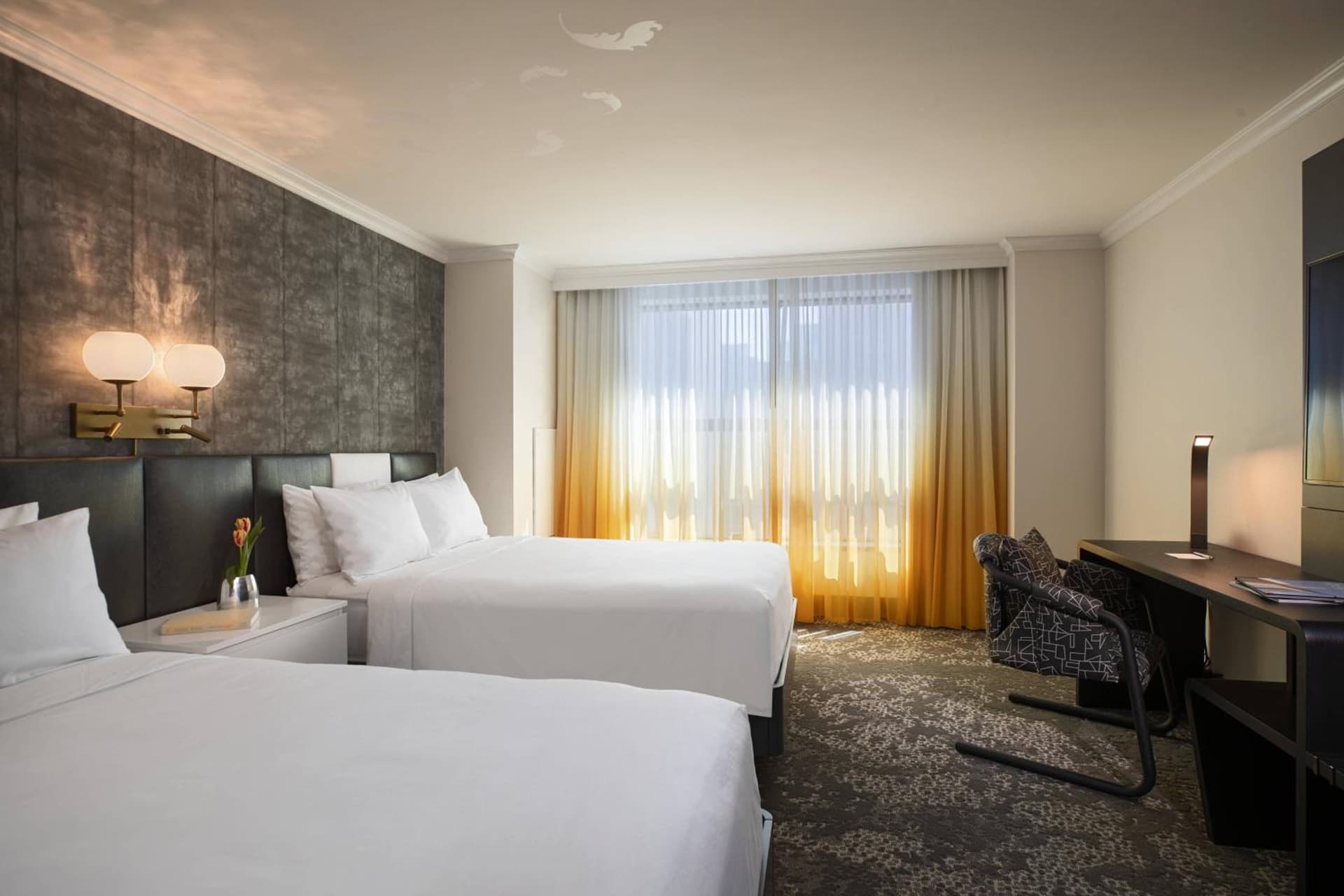 Room with Two Double Beds - City View at Renaissance New York Times Square by Marriott in New York, NY