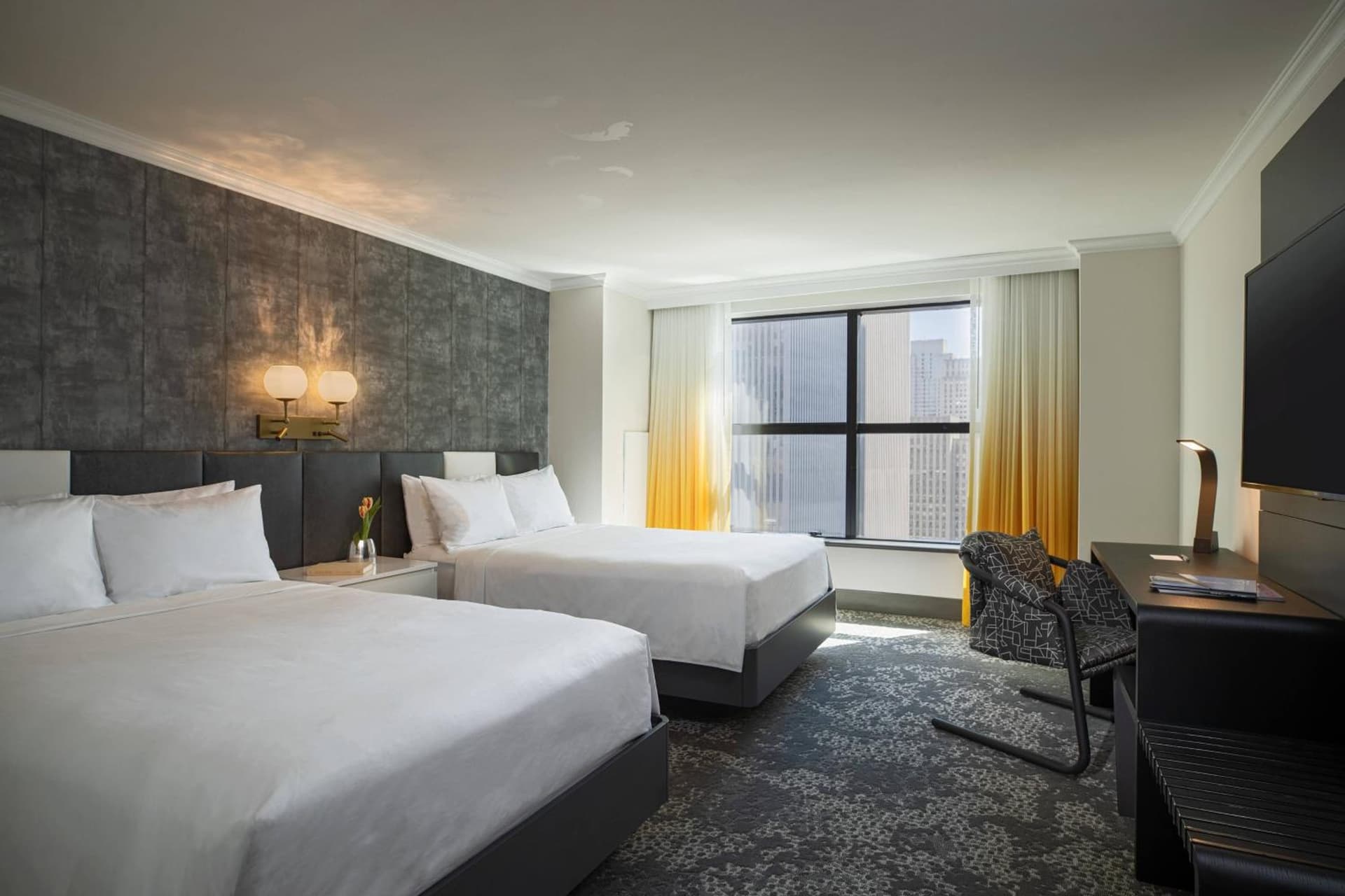 Room with Two Double Beds - High Floor at Renaissance New York Times Square by Marriott in New York, NY