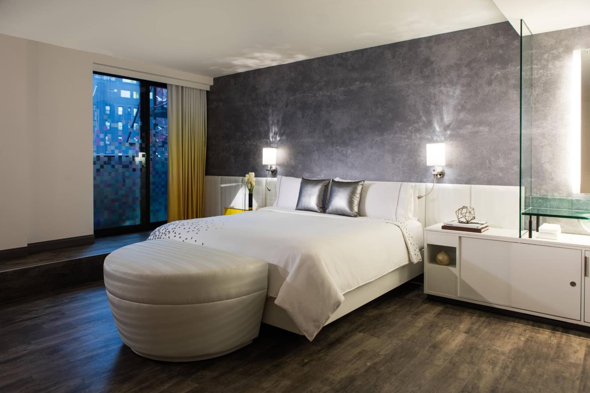 Times Square Terrace Room with King Bed and Balcony at Renaissance New York Times Square by Marriott in New York, NY