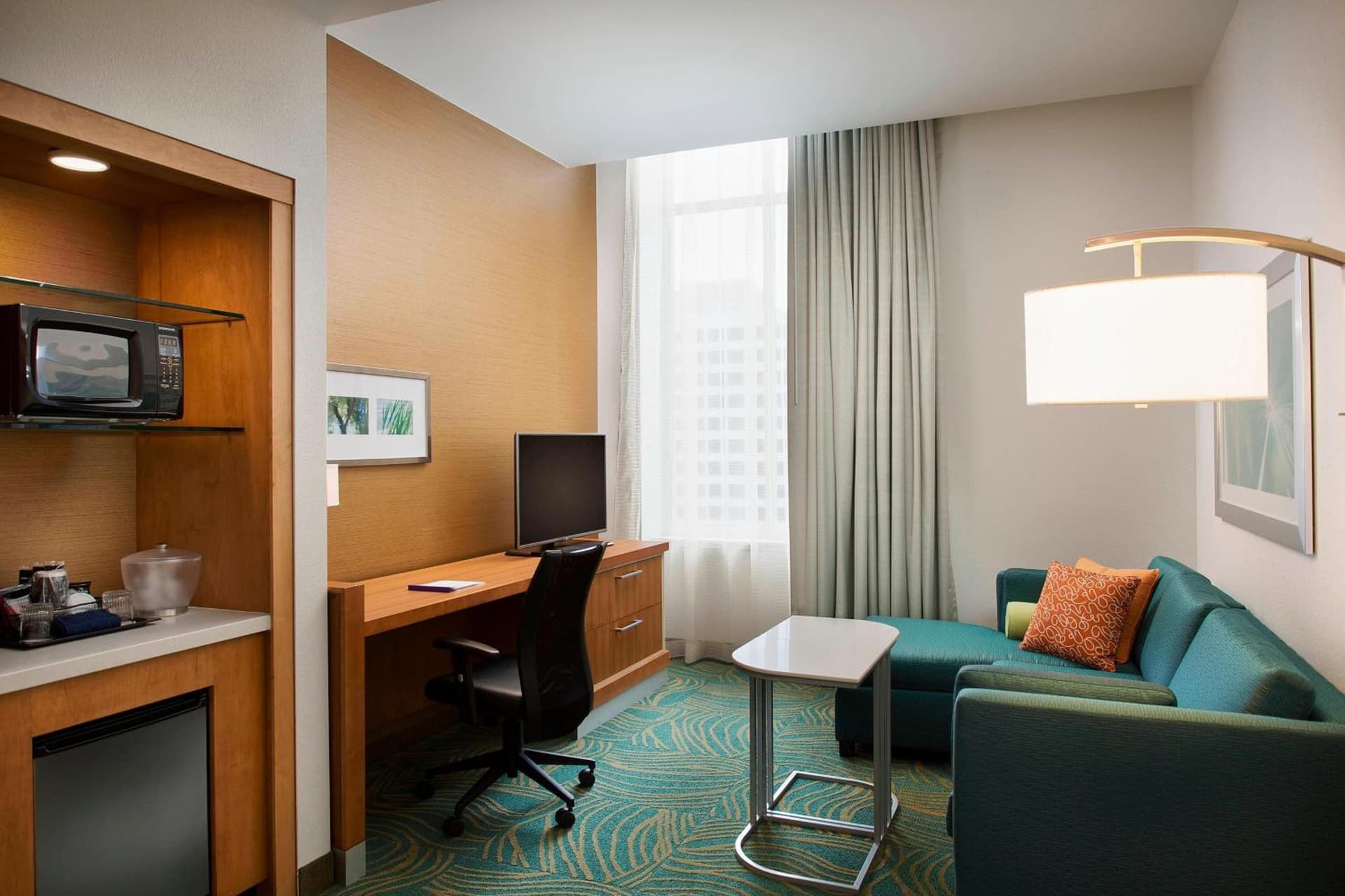 Large Queen Studio at SpringHill Suites by Marriott Houston Downtown/Convention Center in Houston, TX
