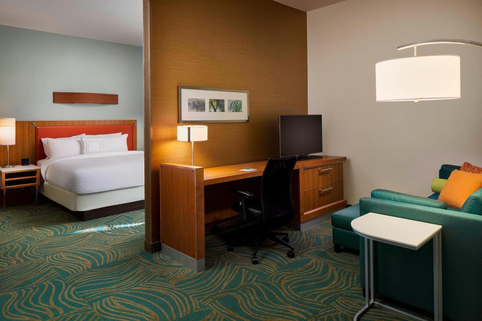 Large King Studio at SpringHill Suites by Marriott Houston Downtown/Convention Center in Houston, TX