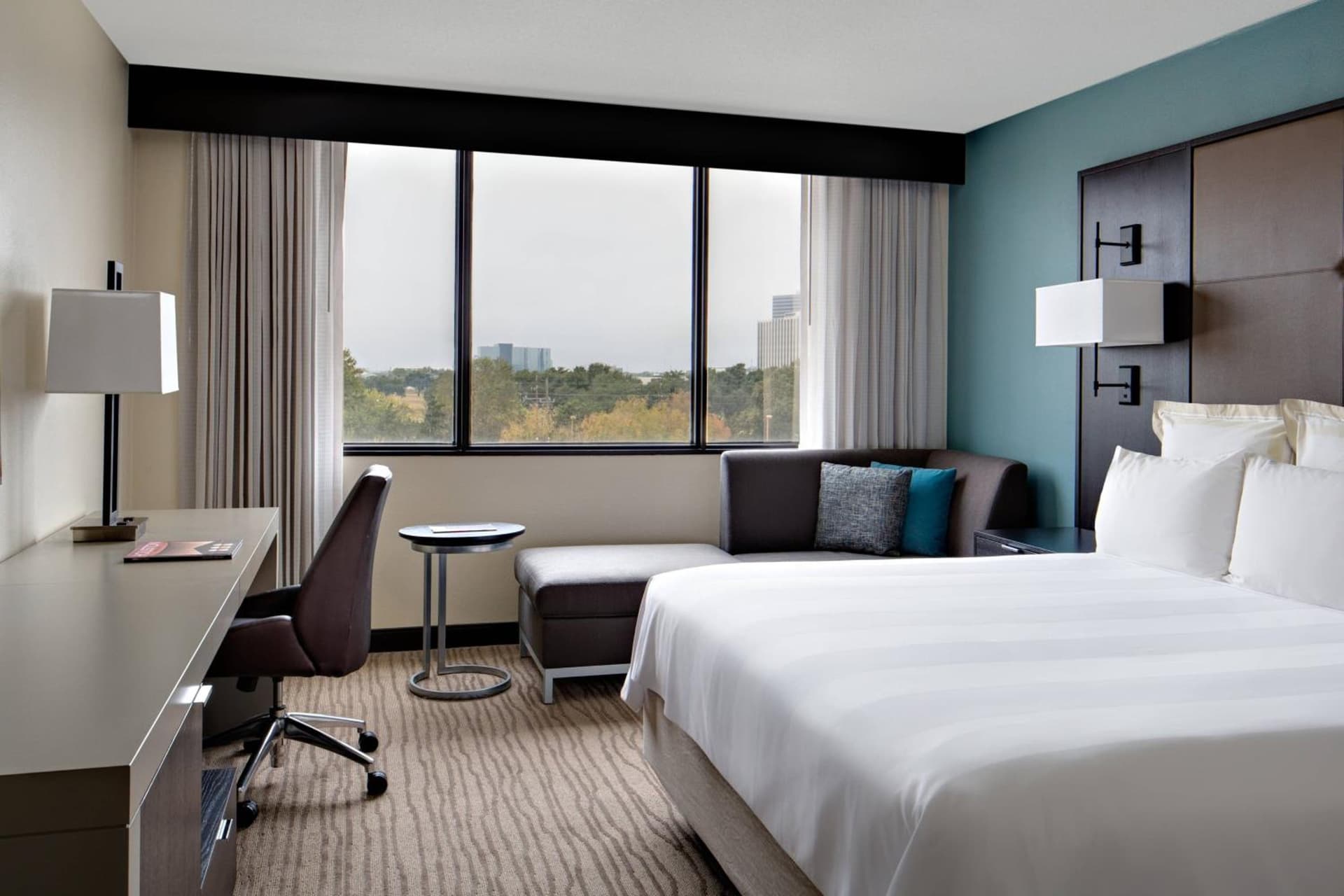 King Room at Houston Marriott Westchase in Houston, TX