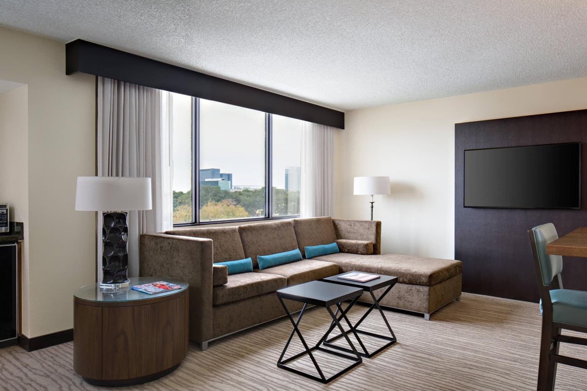 One-Bedroom King Suite at Houston Marriott Westchase in Houston, TX