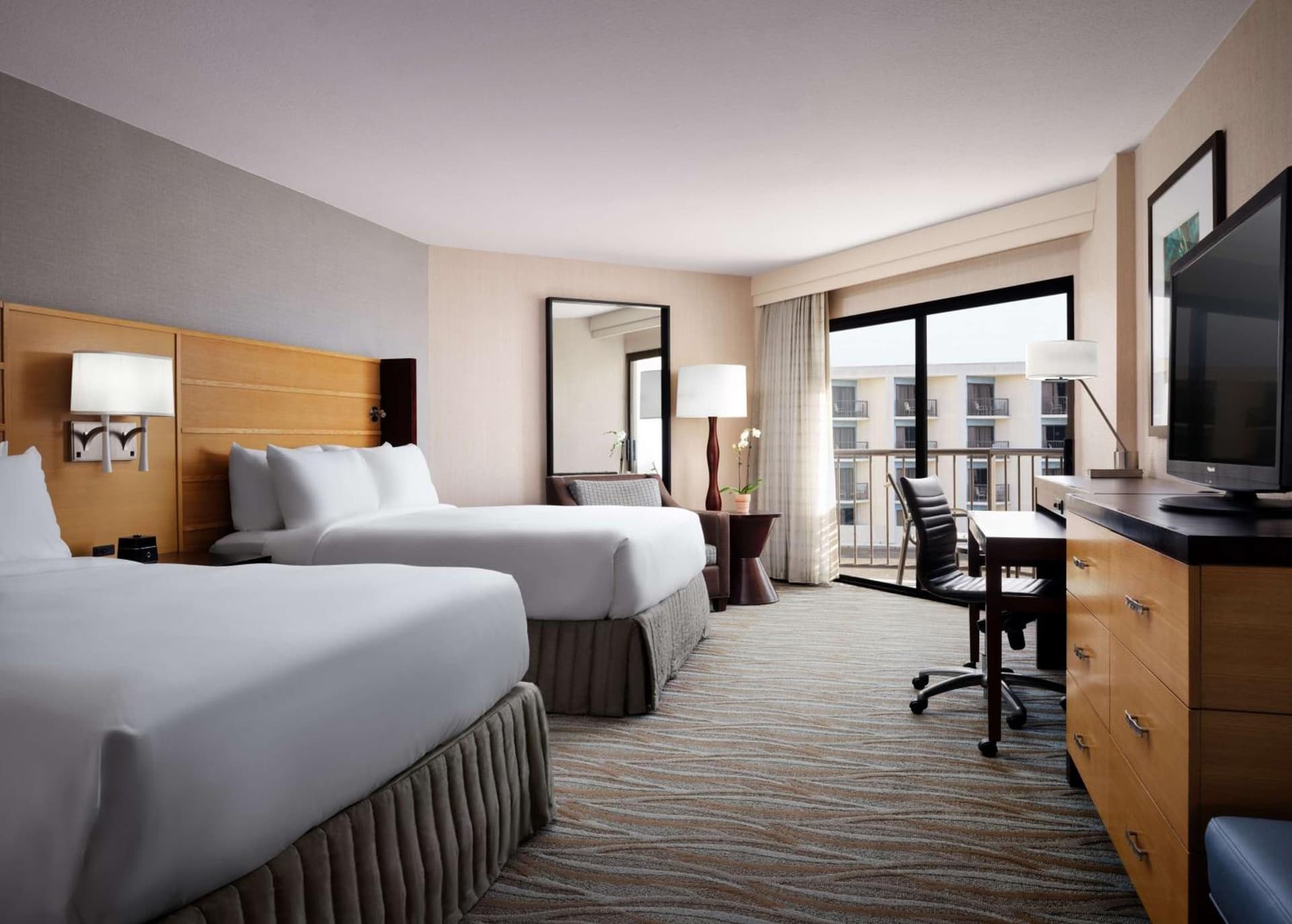 Deluxe Two Queen Beds at Sonesta Redondo Beach and Marina in Redondo Beach, CA