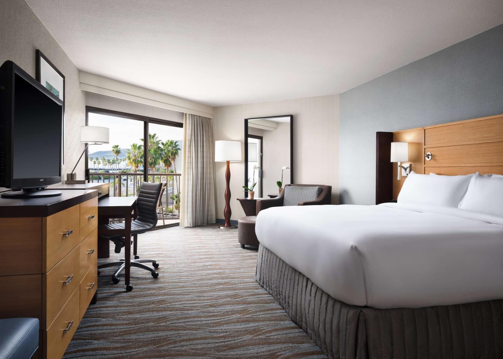 Executive King Room at Sonesta Redondo Beach and Marina in Redondo Beach, CA