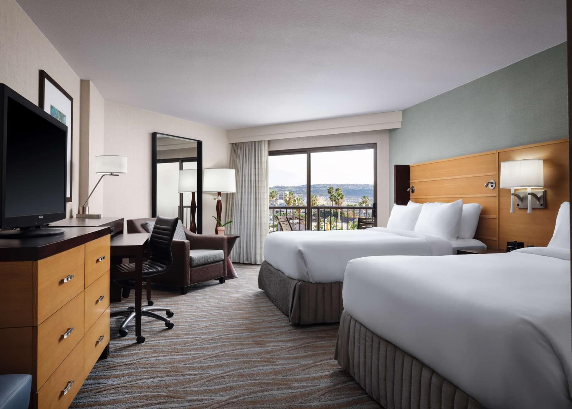 Two Queen Beds - Pool View at Sonesta Redondo Beach and Marina in Redondo Beach, CA