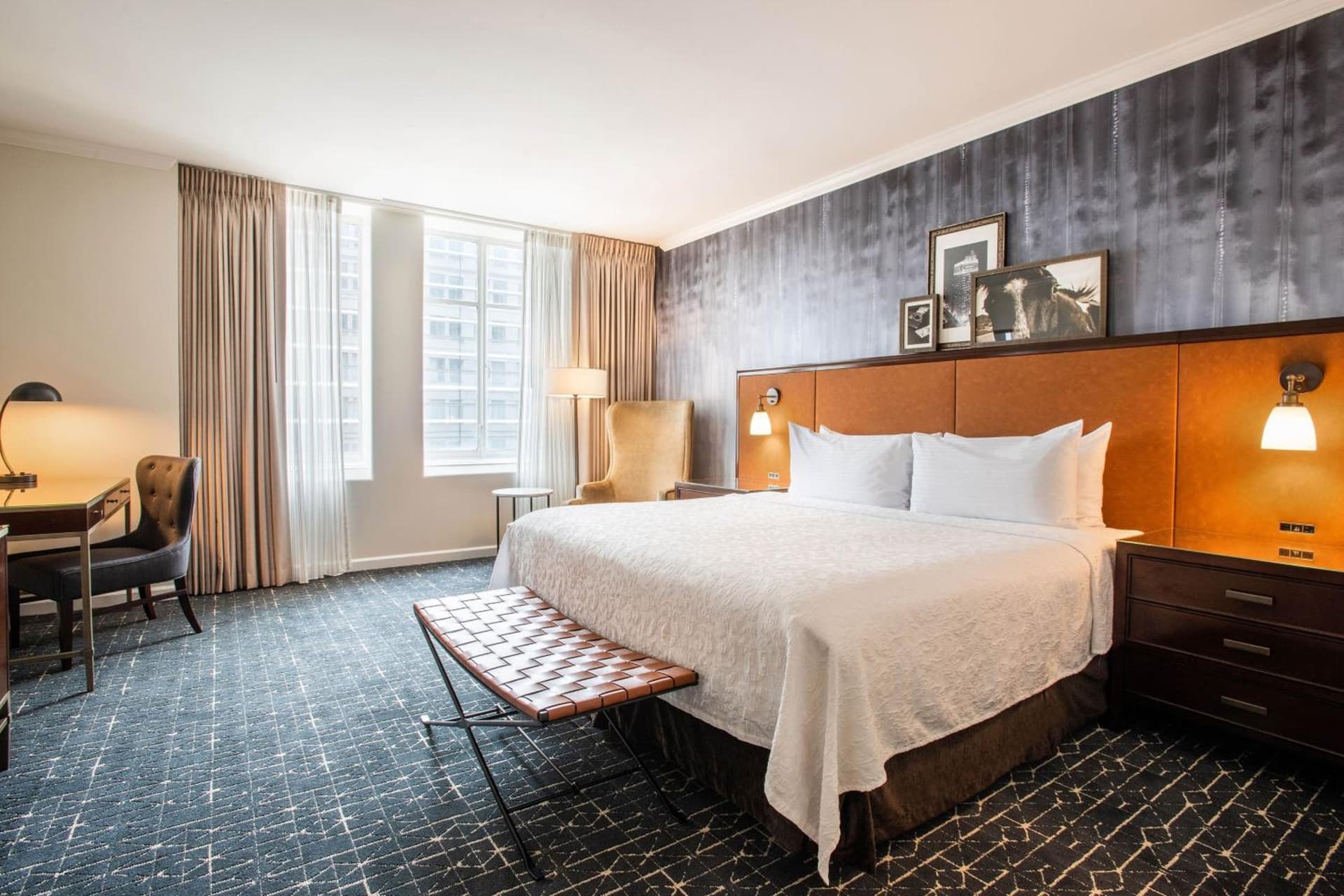 Newly Renovated, Guest room, 1 King at Magnolia Hotel Houston, a Tribute Portfolio Hotel in Houston, TX