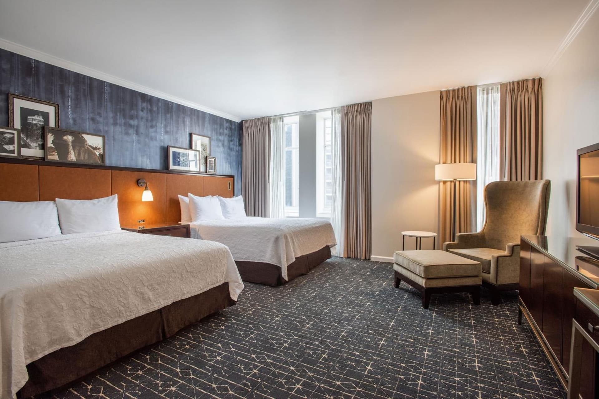 Superior Room, Guest room, 2 Double at Magnolia Hotel Houston, a Tribute Portfolio Hotel in Houston, TX