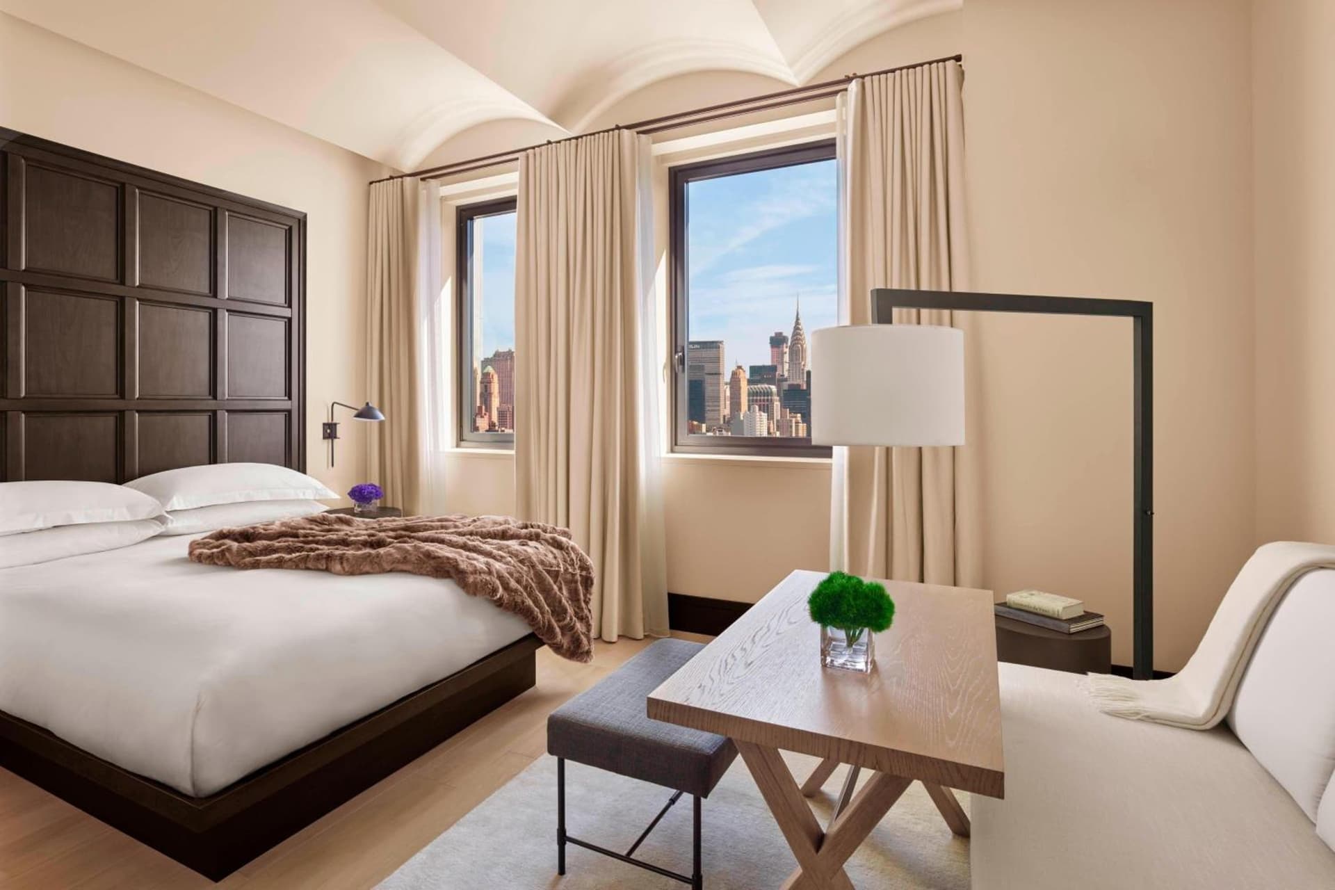 Superior King Room with City View at The New York EDITION in New York, NY
