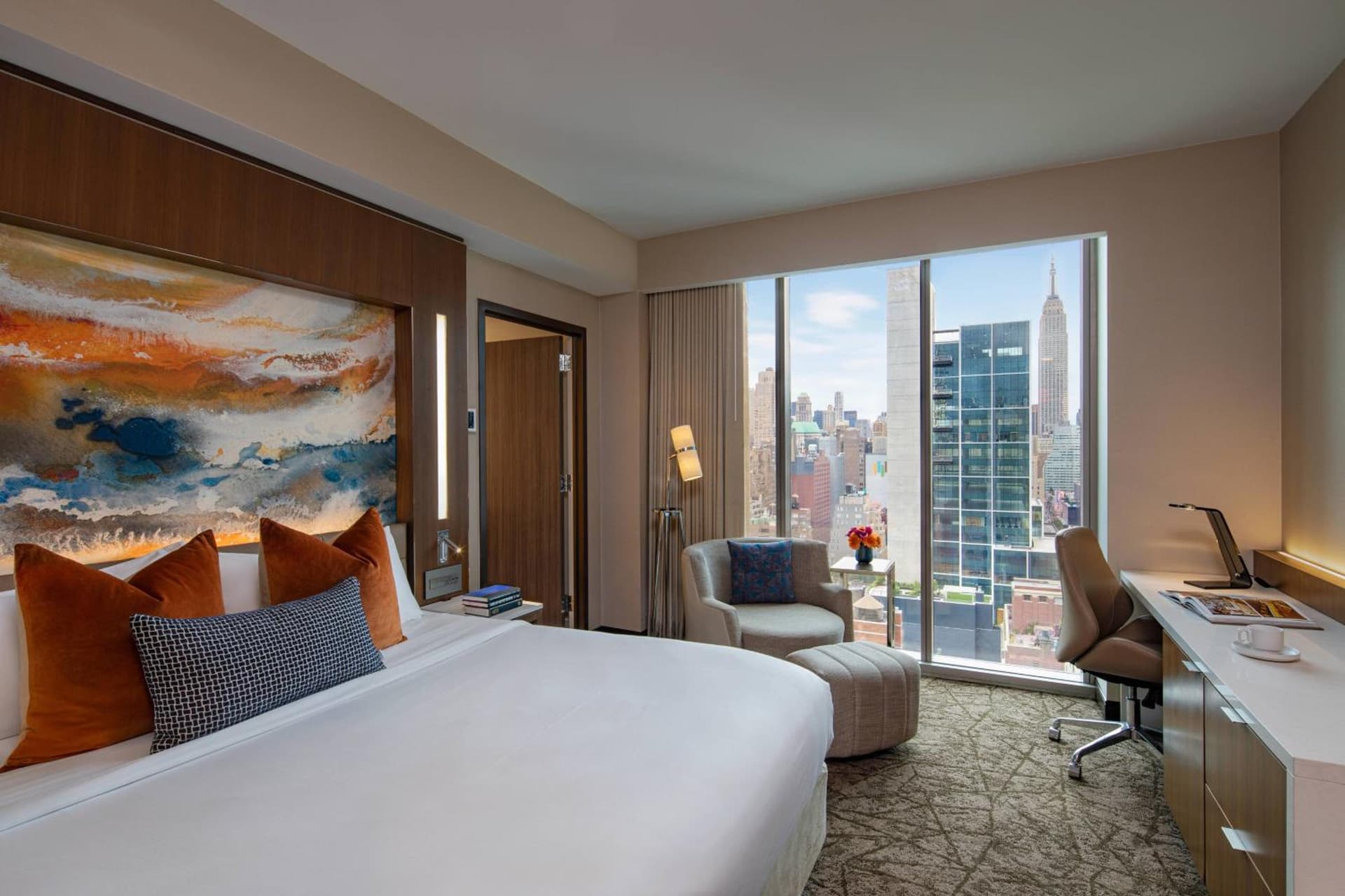 1 King, Empire State View, High Floor at Courtyard New York Manhattan/Midtown West in New York, NY