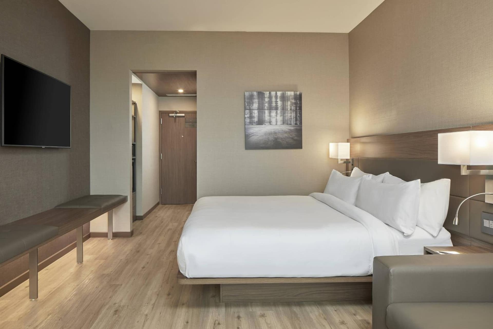 King Room - Hearing Accessible at AC Hotel by Marriott Atlanta Airport Gateway in Atlanta, GA