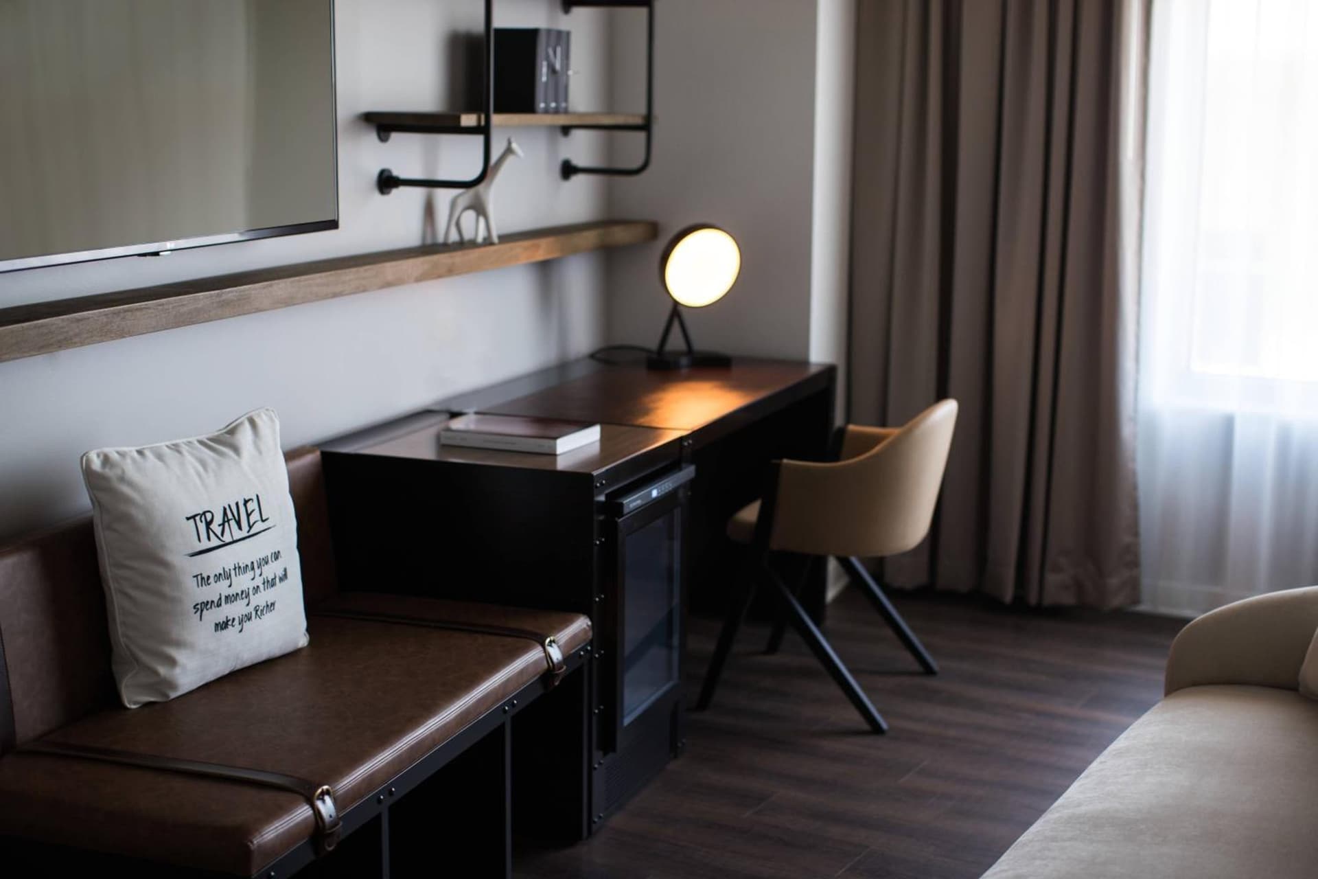 Double Room with Two Double Beds and Adapted Tub - Mobility and Hearing Accessible at Renaissance Atlanta Airport Gateway Hotel in Atlanta, GA