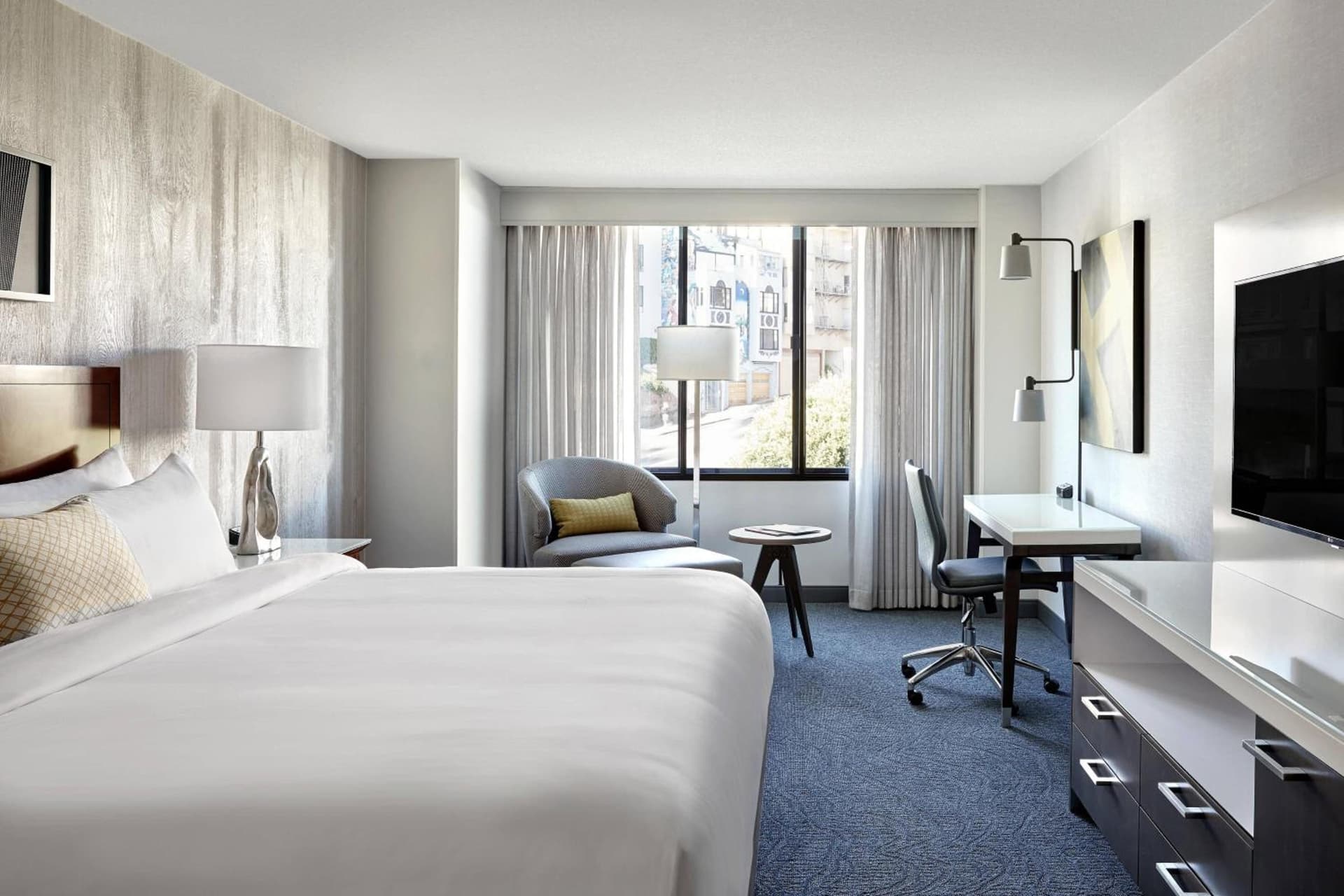 King Room - Hearing Accessible at San Francisco Marriott Fisherman's Wharf in San Francisco, CA