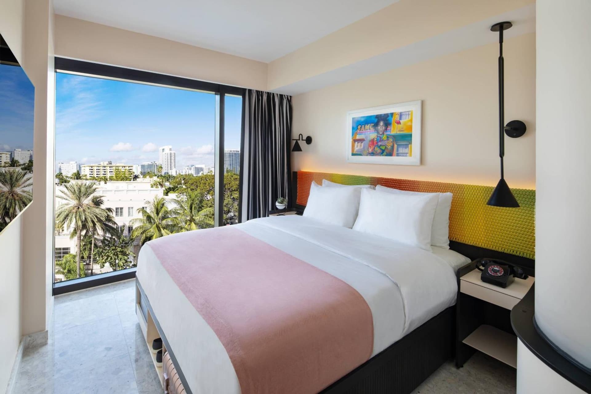 King Room - Hearing Accessible at Moxy Miami South Beach in Miami Beach, FL