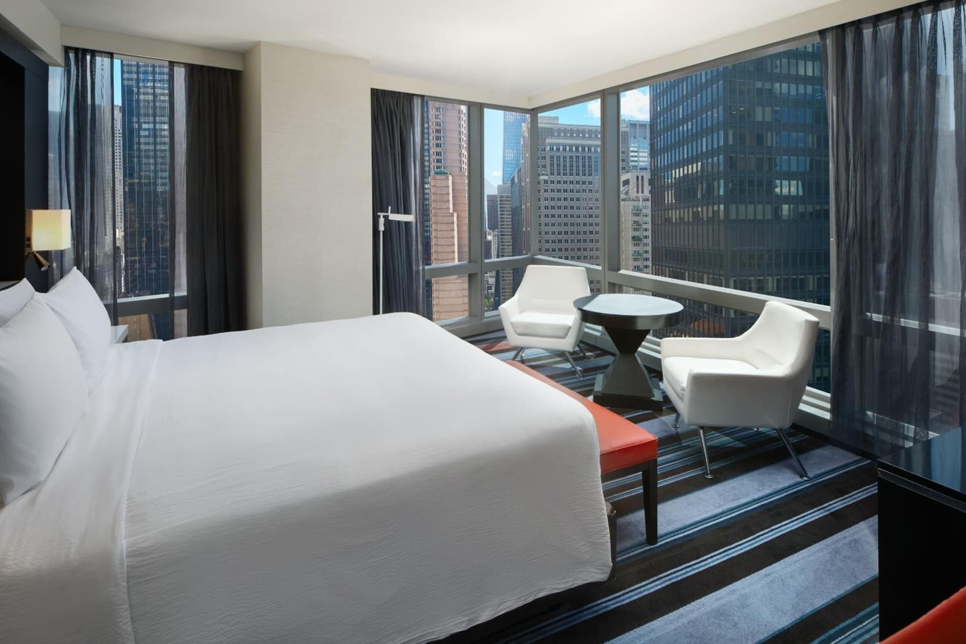 Corner King Room with City View at Courtyard by Marriott New York Manhattan/Central Park in New York, NY