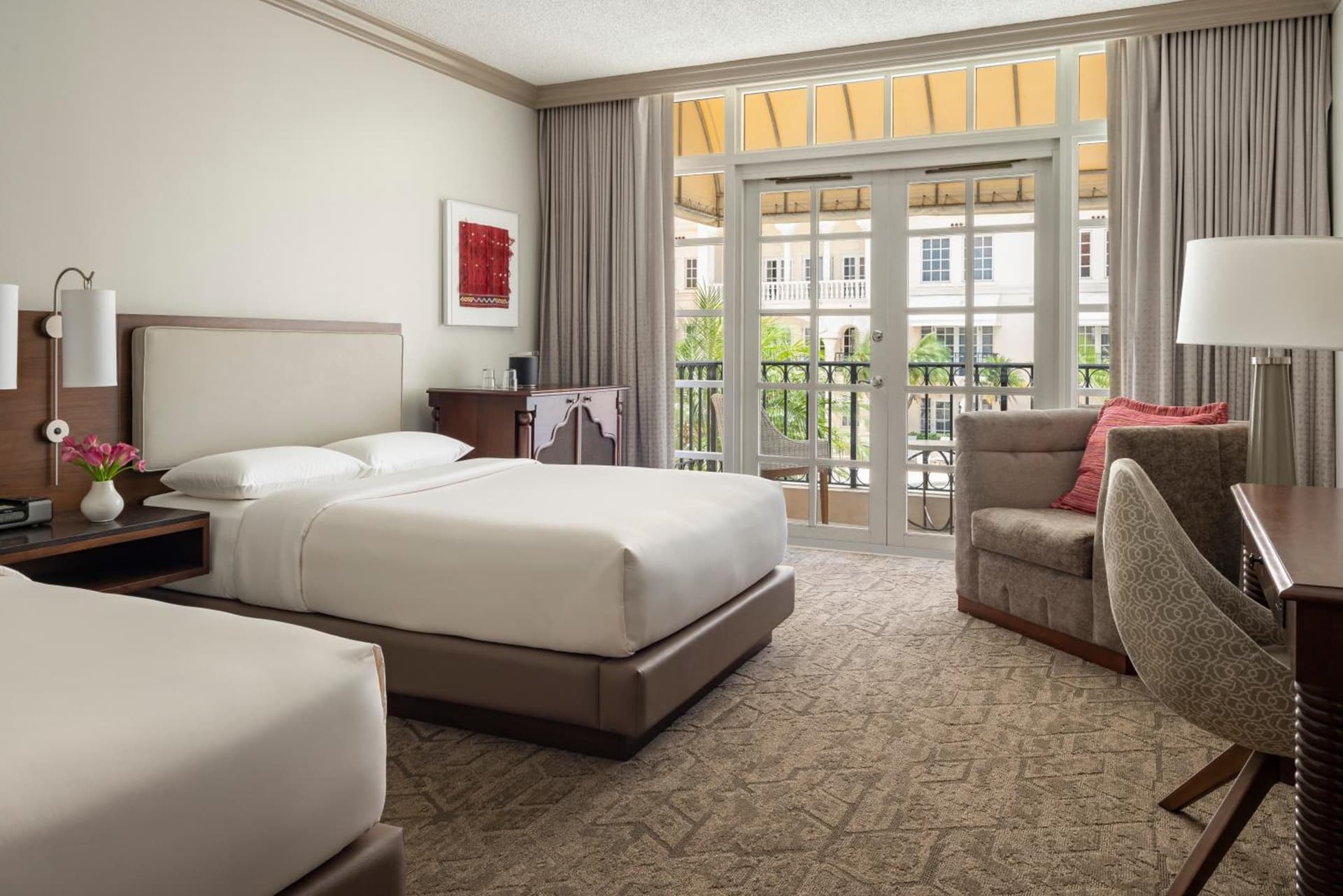 Double Room with Two Double Beds and Balcony at Hyatt Regency Coral Gables in Miami in Miami, FL