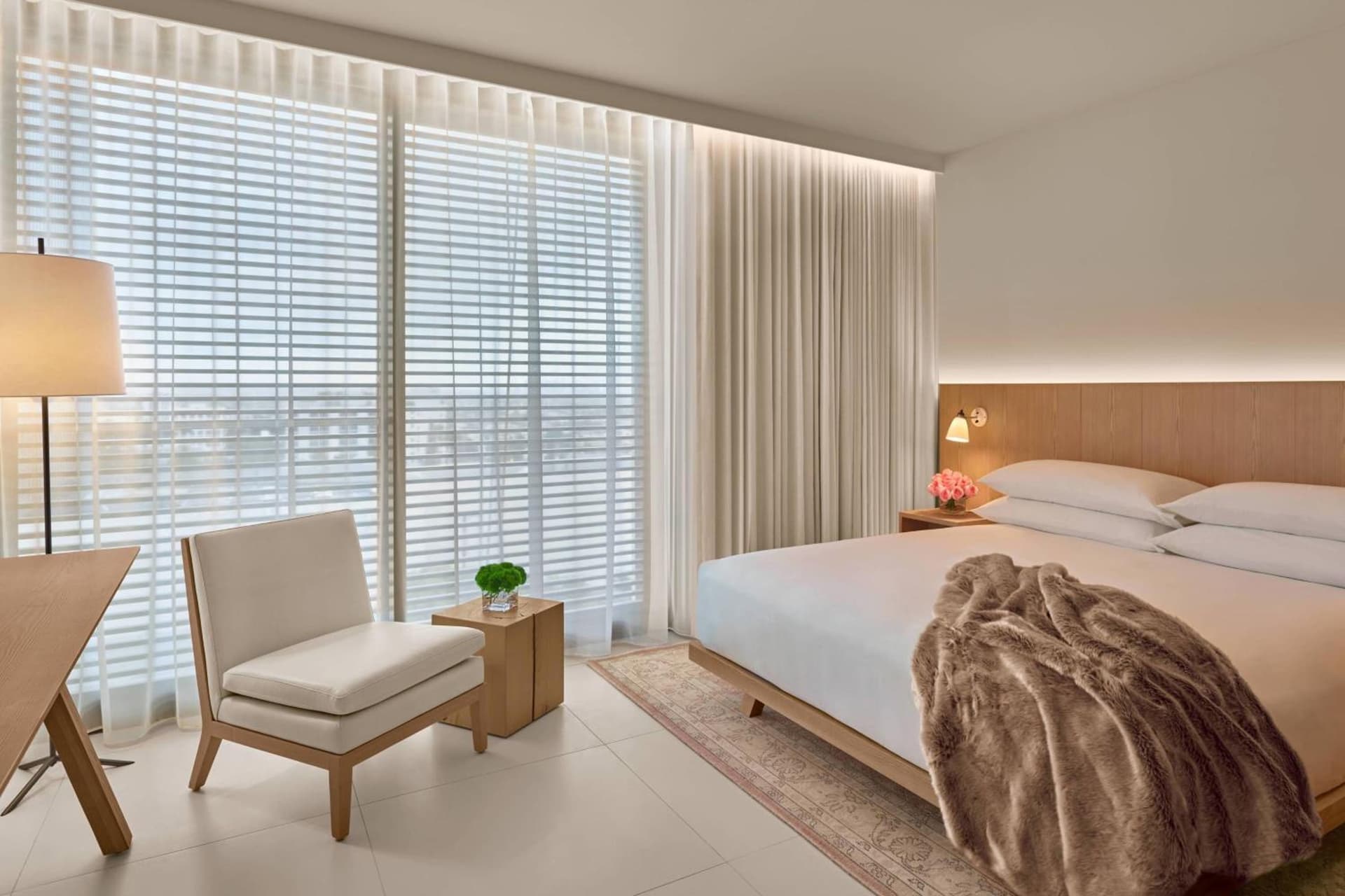 Standard, Guest room, 1 King, City view at The West Hollywood EDITION in Los Angeles, CA