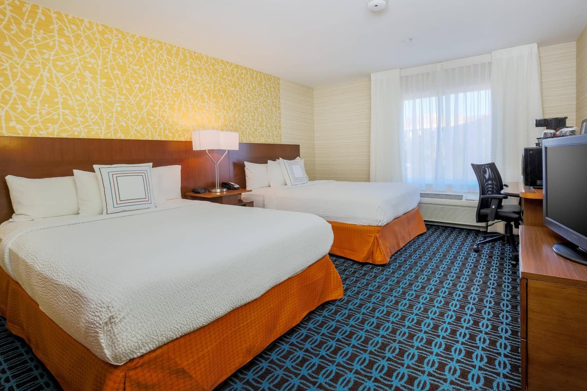 Queen Room with Two Queen Beds at Fairfield by Marriott Inn & Suites Las Vegas Stadium Area in Las Vegas, NV