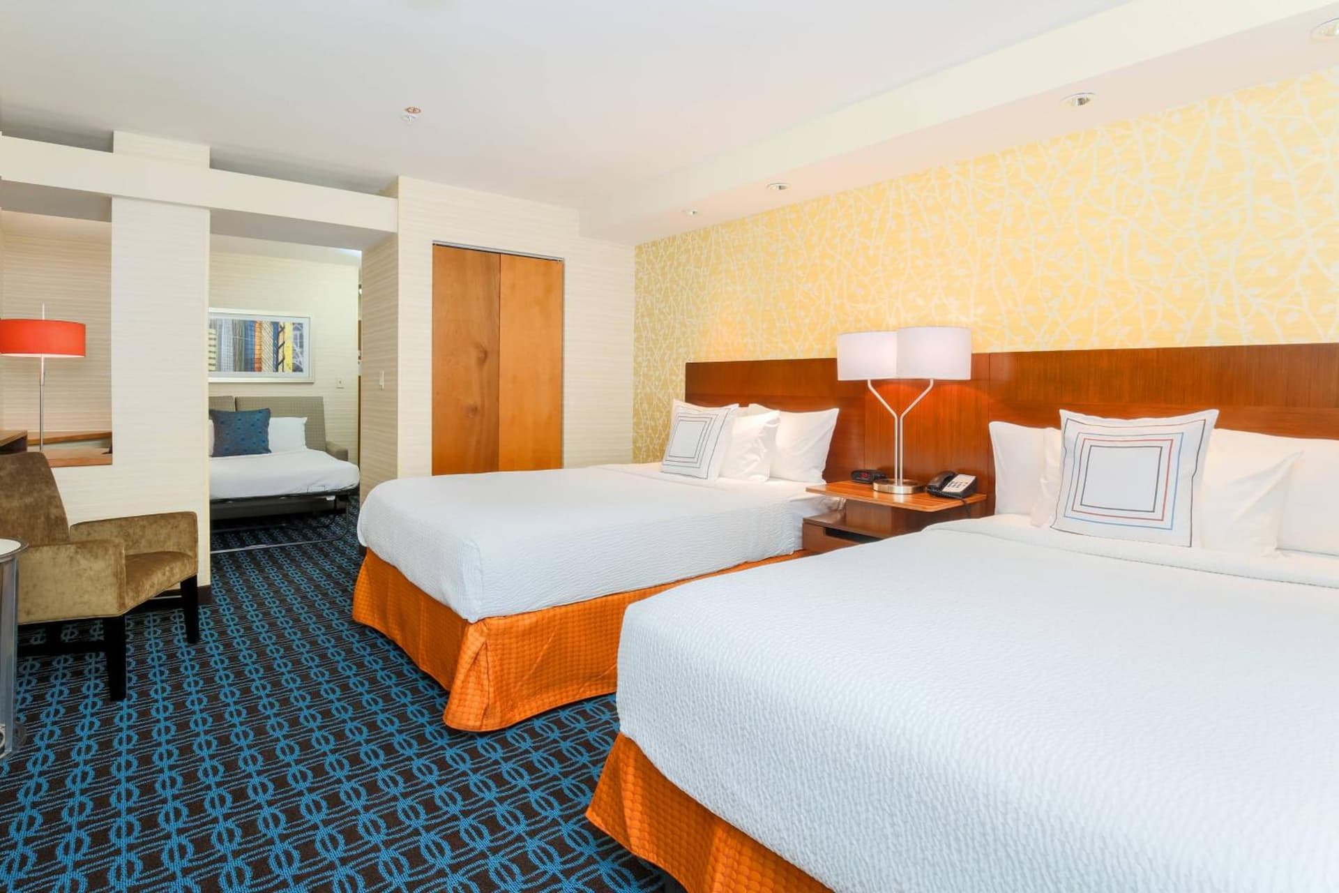 Suite, 2 Double, Sofa bed at Fairfield by Marriott Inn & Suites Las Vegas Stadium Area in Las Vegas, NV
