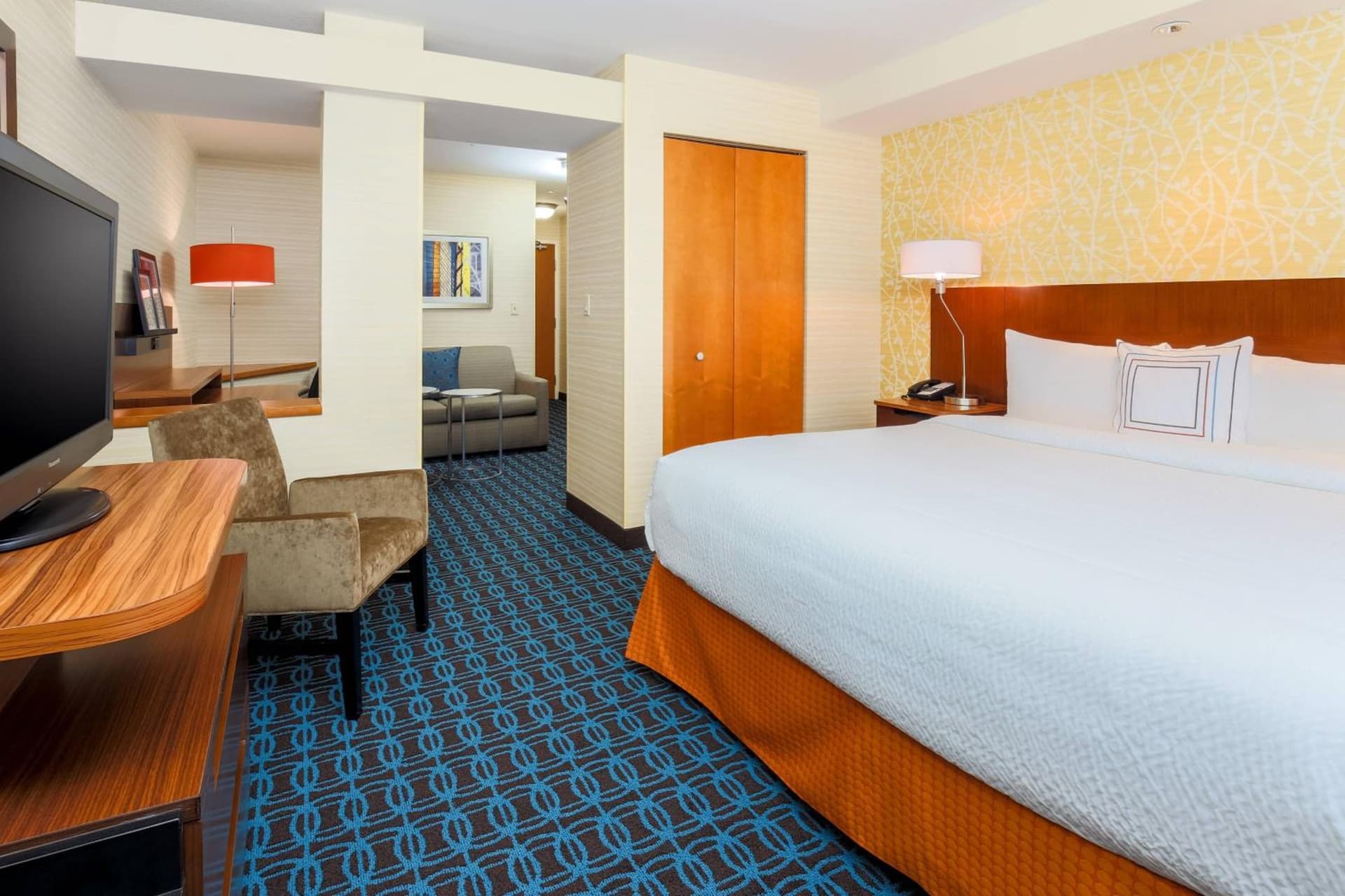 One-Bedroom King Suite with Sofa Bed at Fairfield by Marriott Inn & Suites Las Vegas Stadium Area in Las Vegas, NV