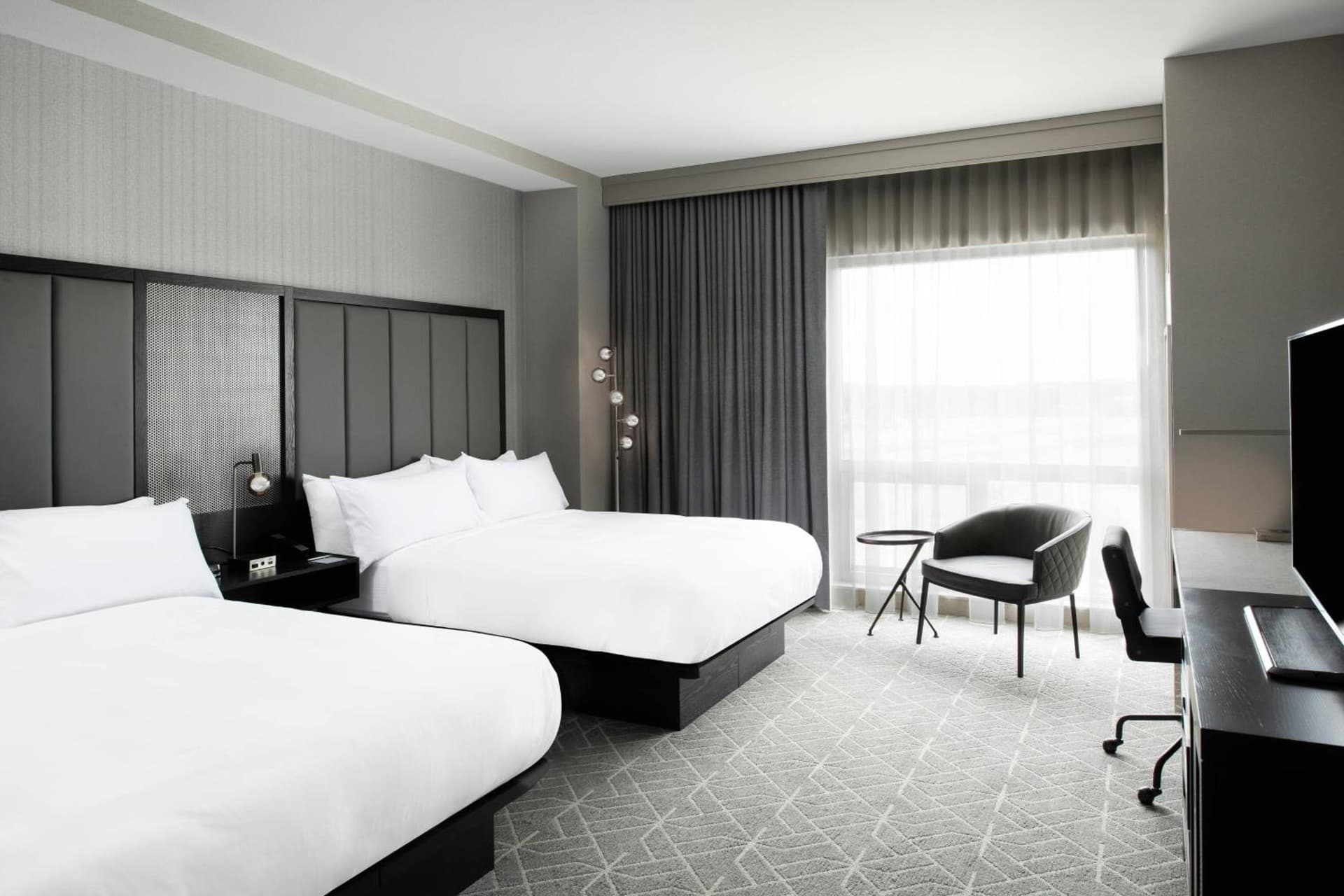 Queen Room with Two Queen Beds at Renaissance Boston Patriot Place Hotel in Foxborough