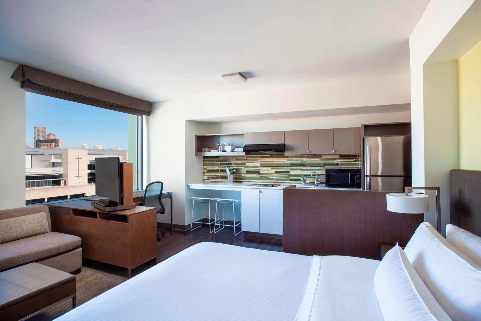 Studio Suite, Studio, 1 King, Sofa bed at Element Boston Seaport District in Boston, MA