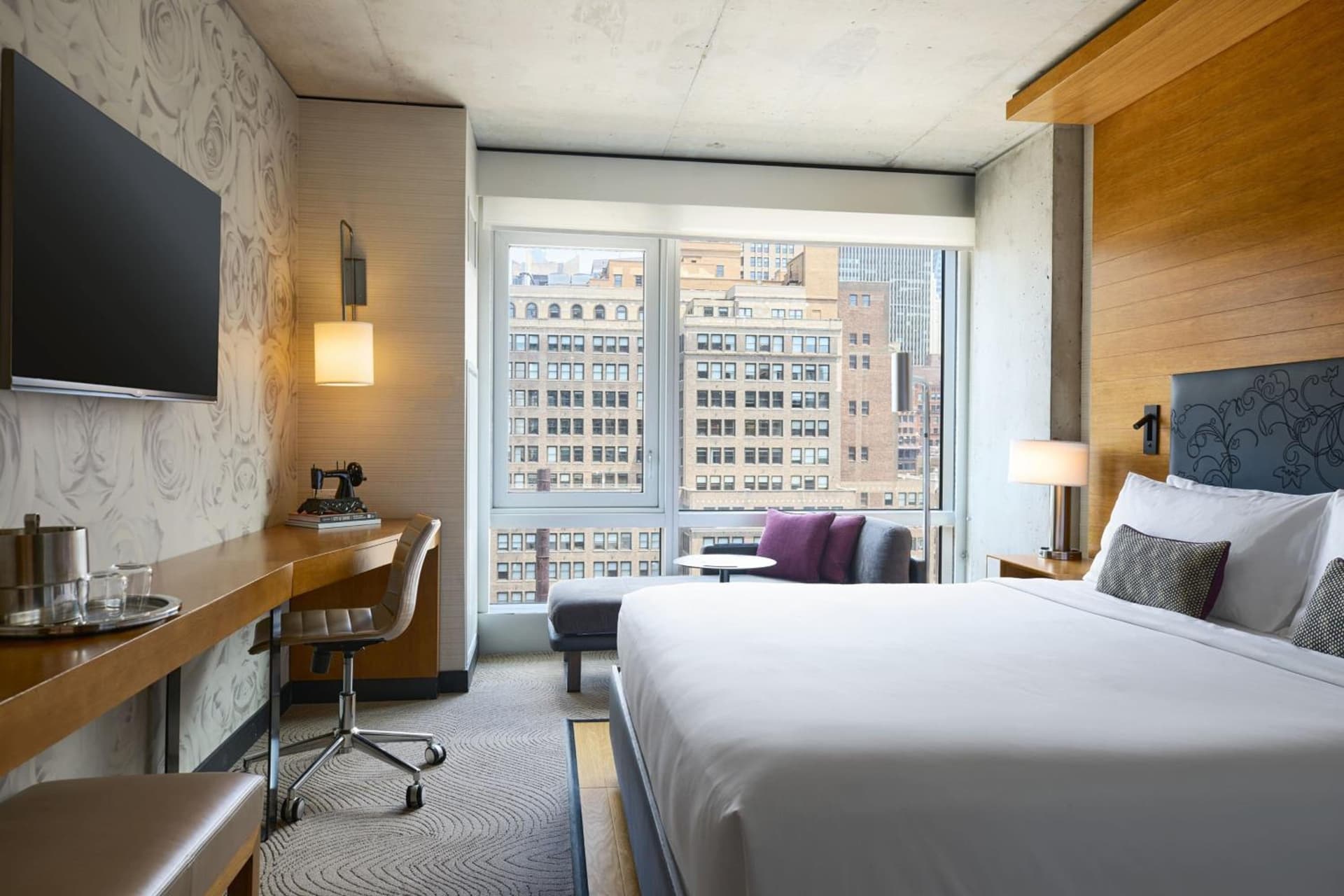 Standard King Room with Transfer Shower - Mobility Accessible at Renaissance New York Midtown Hotel in New York, NY