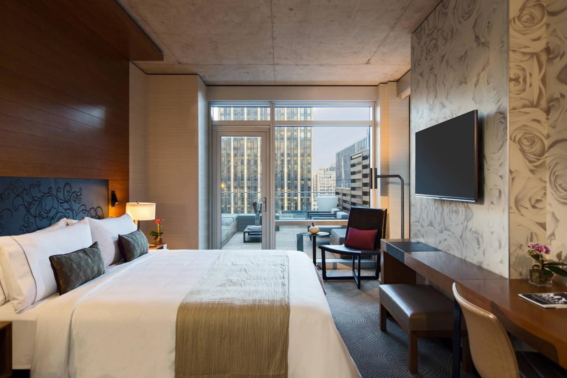 King Room with Terrace at Renaissance New York Midtown Hotel in New York, NY