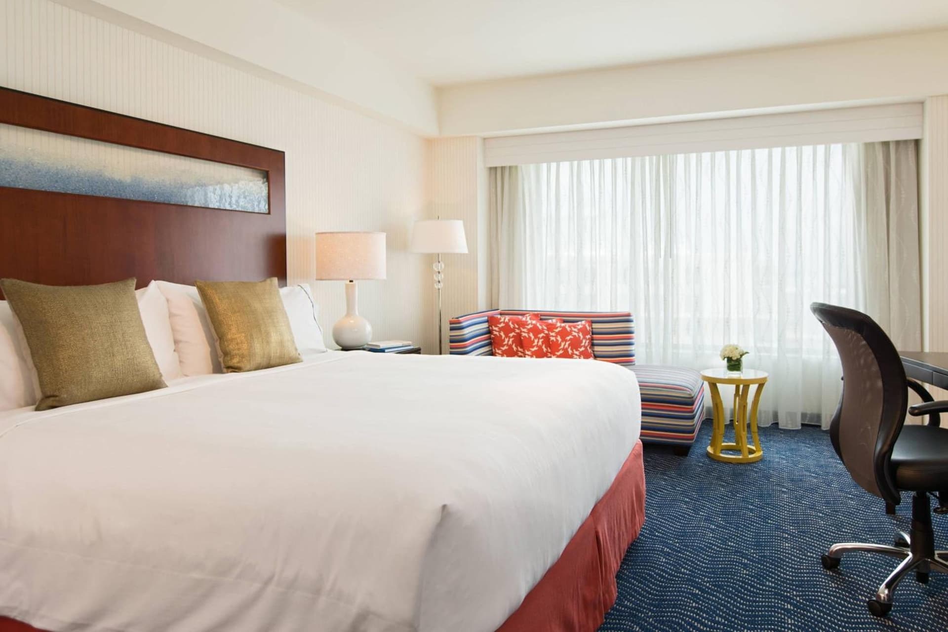 King Guest Room at Renaissance Boston Seaport District in Boston, MA