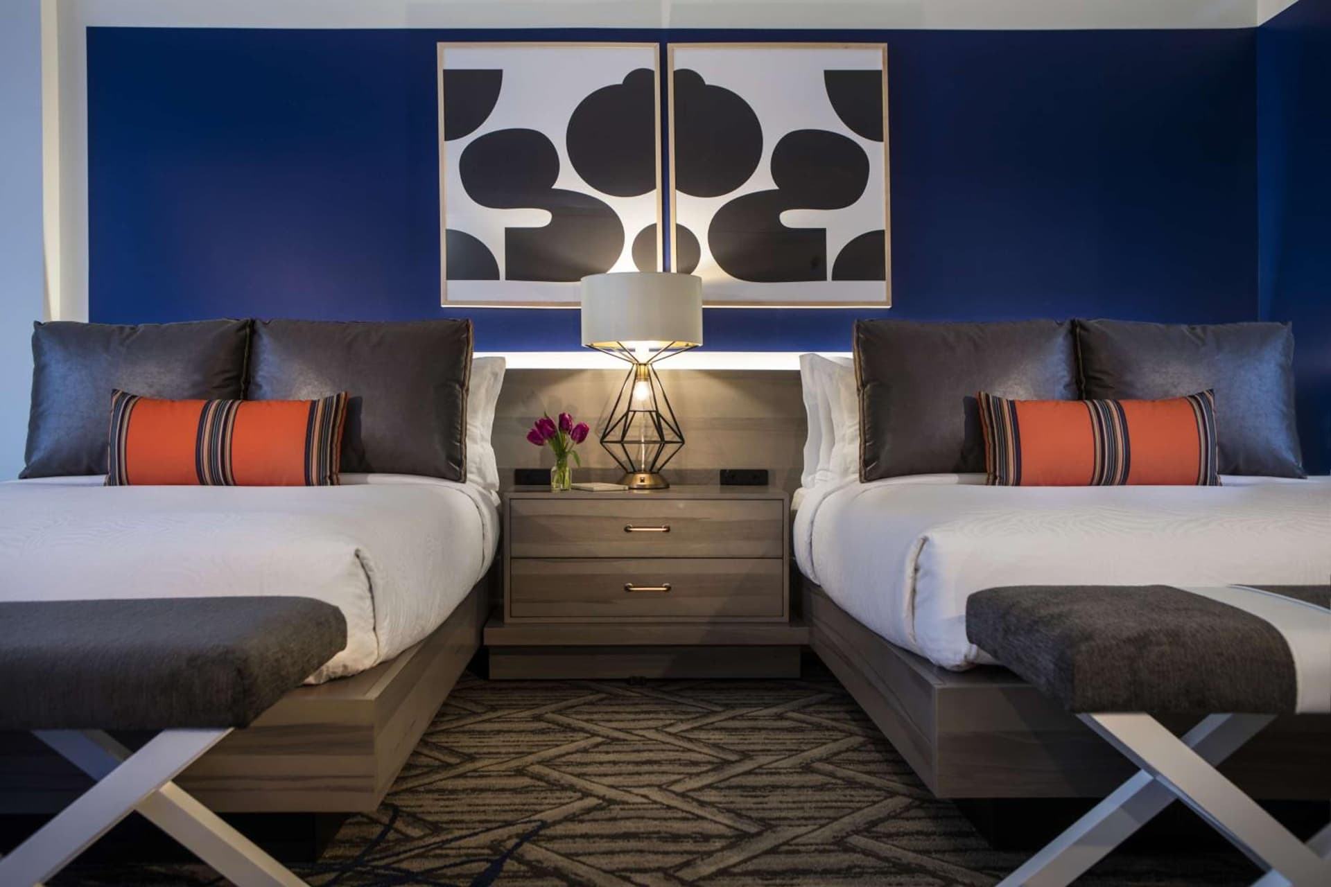Deluxe Two Queens Beds at The Royal Sonesta Washington DC Dupont Circle in Washington, DC