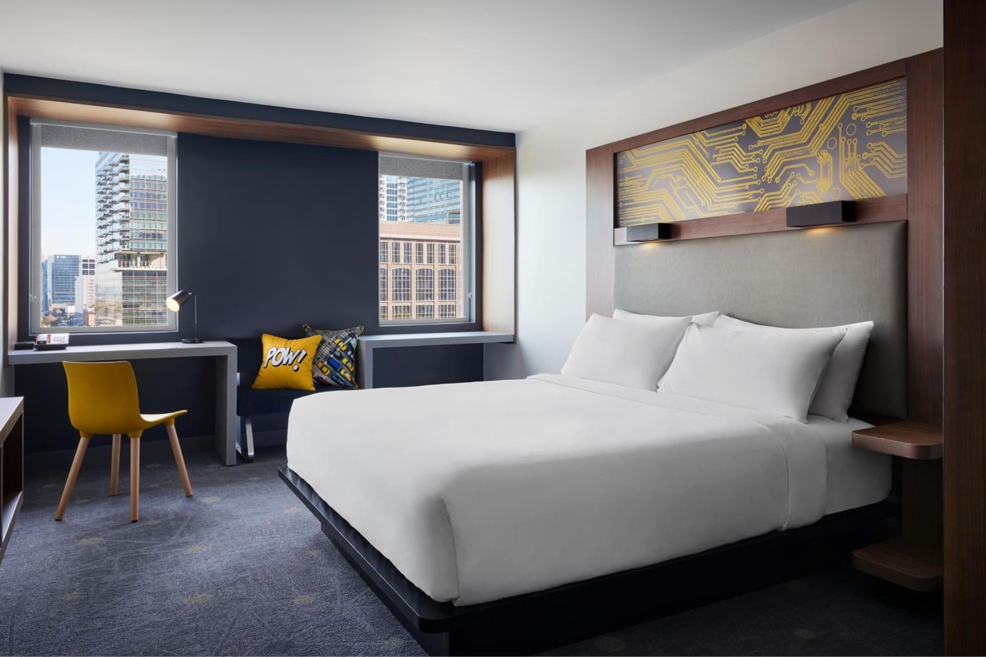 King Room with City View at Aloft Atlanta Downtown in Atlanta, GA