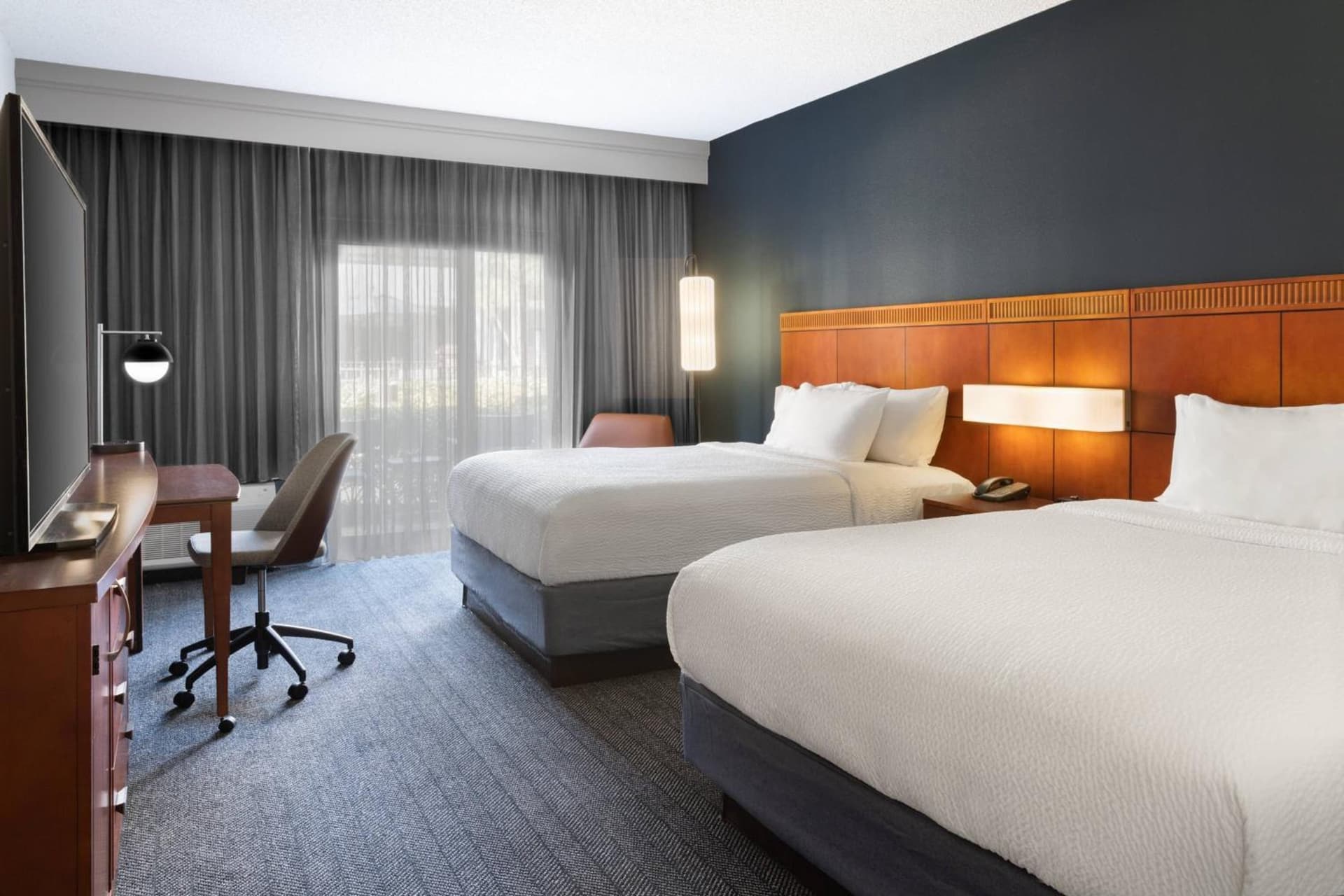 Queen Room with Two Queen Beds at Courtyard St. Petersburg Clearwater in Clearwater, FL