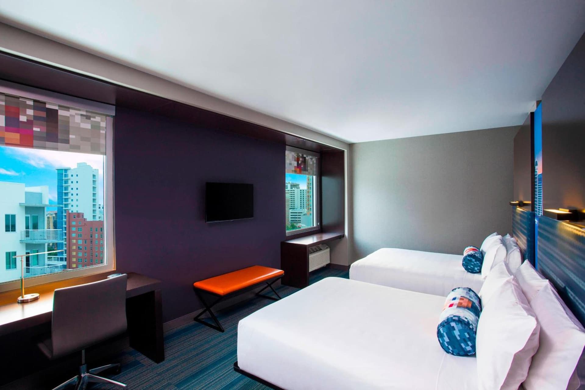 Aloft Double Queen with 2 Queen Beds at Aloft Sarasota in Sarasota, FL