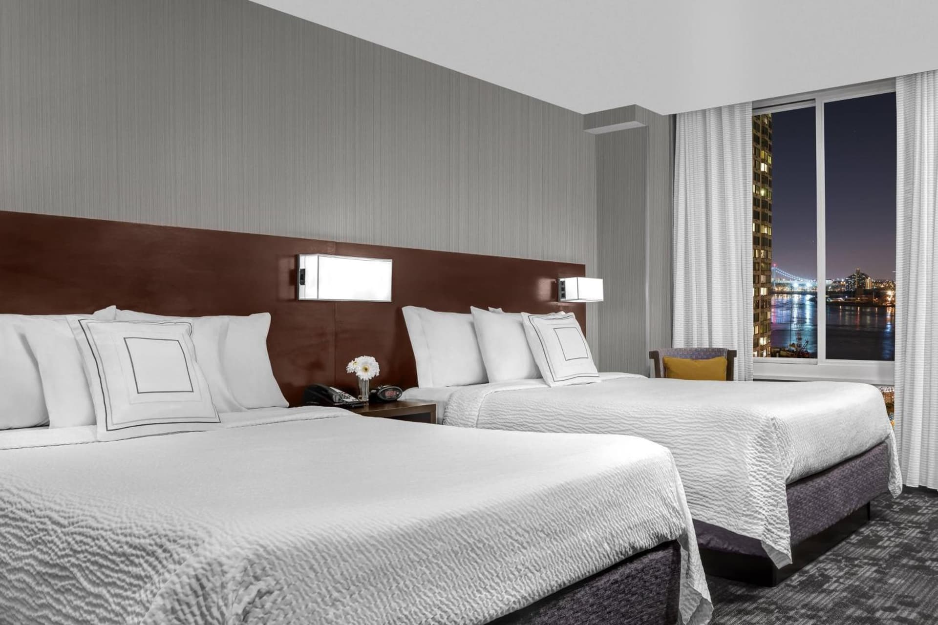 Queen Room with Two Queen Beds at Courtyard by Marriott New York Manhattan Upper East Side in New York, NY