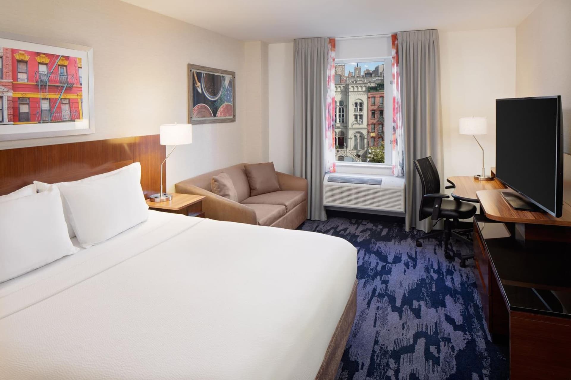 King Room with Sofa Bed at Fairfield Inn & Suites New York Manhattan/Downtown East in New York, NY