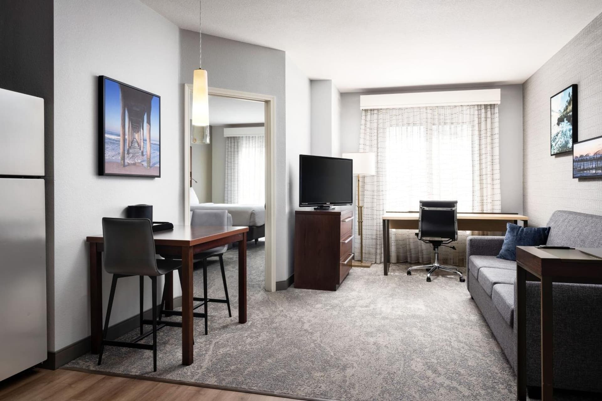 One Bedroom 2 Queens with Sofa Bed Suite at Residence Inn by Marriott Los Angeles Redondo Beach in Redondo Beach, CA