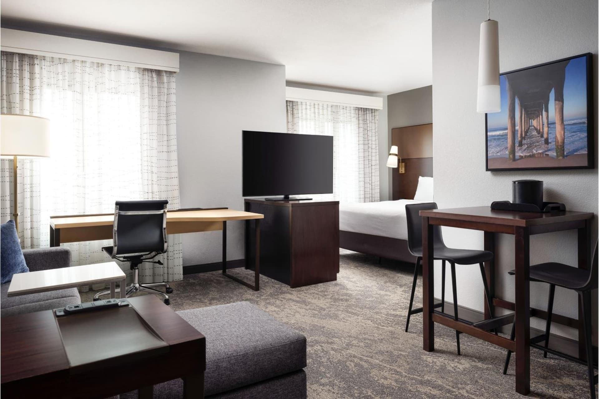 King Studio with Sofa Bed at Residence Inn by Marriott Los Angeles Redondo Beach in Redondo Beach, CA